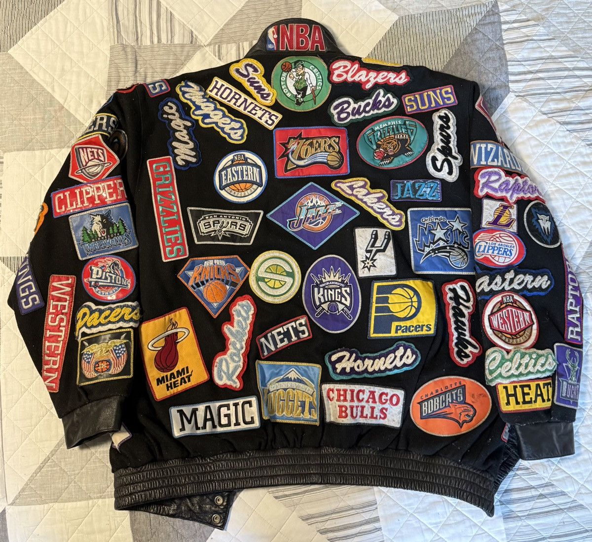 Jeff Hamilton Jeff Hamilton NBA Limited Edition Logo Patch Jacket Size US XXL / EU 58 / 5 - 2 Thumbnail