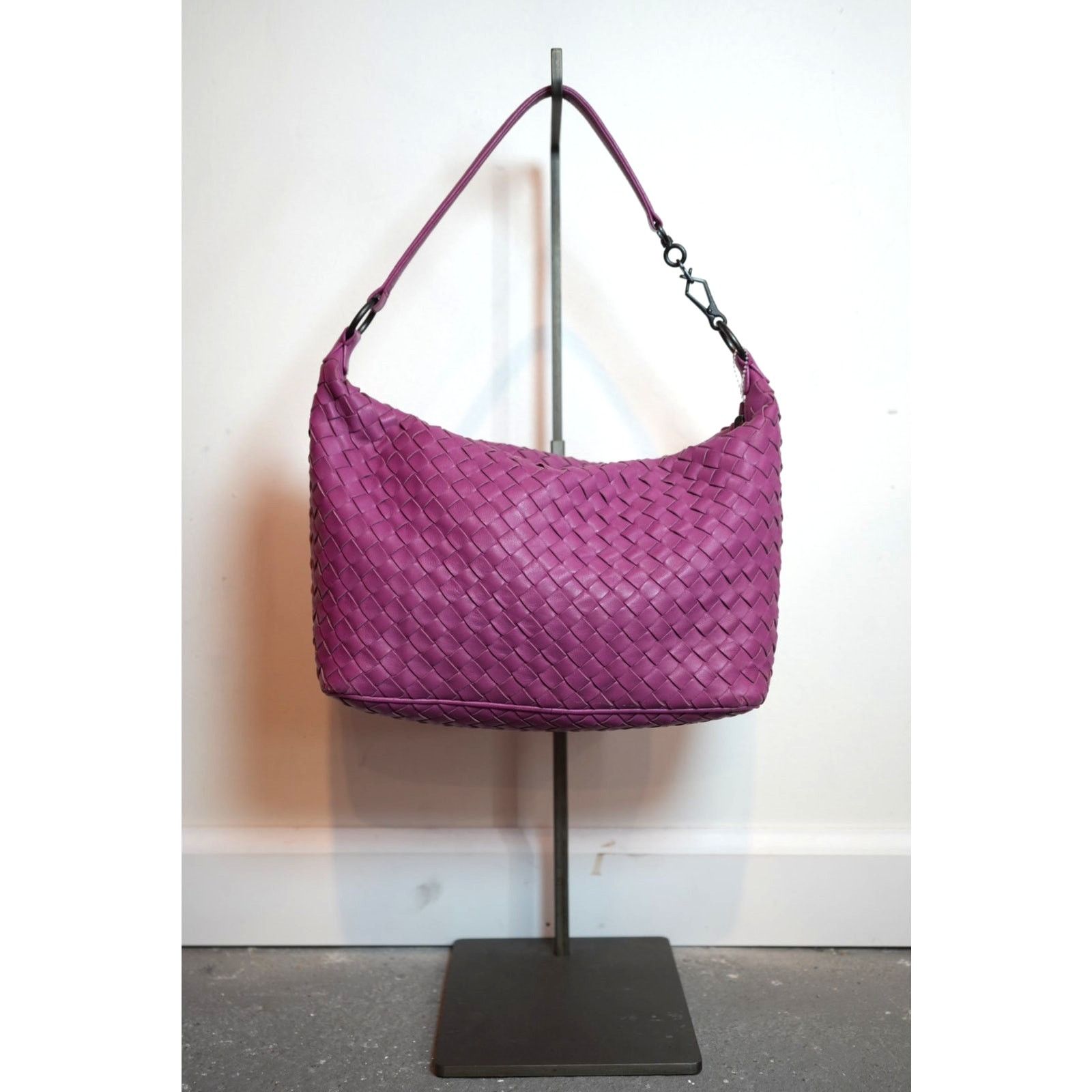 Bottega Veneta Pink Quilted Shoulder Bag Free Coa, Women's