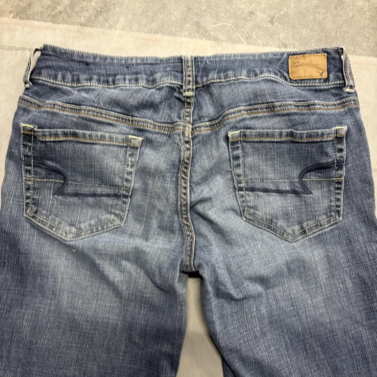 If Six Was Nine × Japanese Brand × Vintage Ifsixwasnine x Y2K/2000s Flared Ripped jeans Size US 32 / EU 48 - 4 Thumbnail