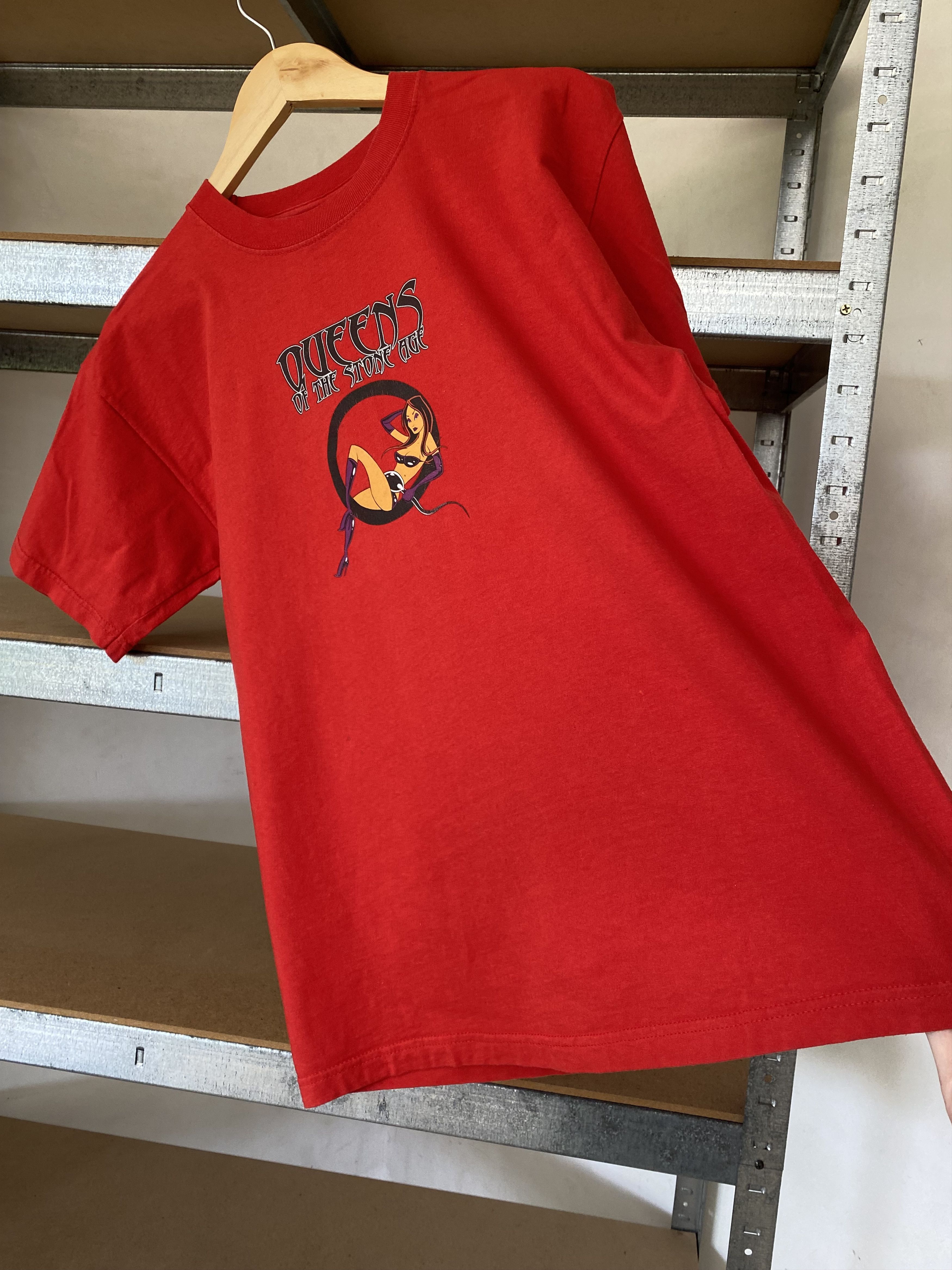 Band Tees × Vintage Queens Of The Stone Age Vintage 2000s Tee Size US M / EU 48-50 / 2 - 15 Thumbnail
