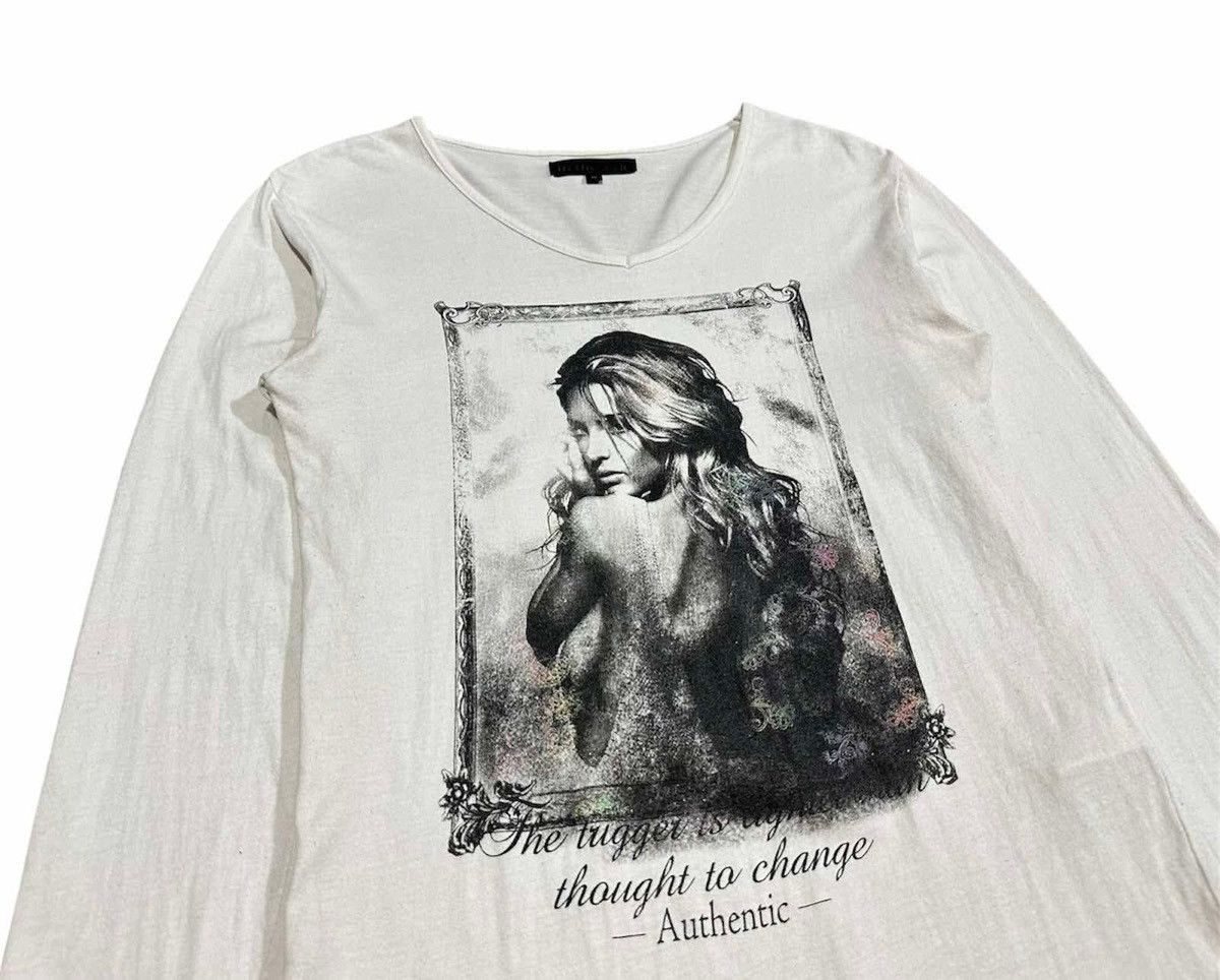 If Six Was Nine × In The Attic × Japanese Brand 🔥Sick Y2K In The Attic Poem Long Sleeve Shirt Naked Woman Size US M / EU 48-50 / 2 - 3 Thumbnail