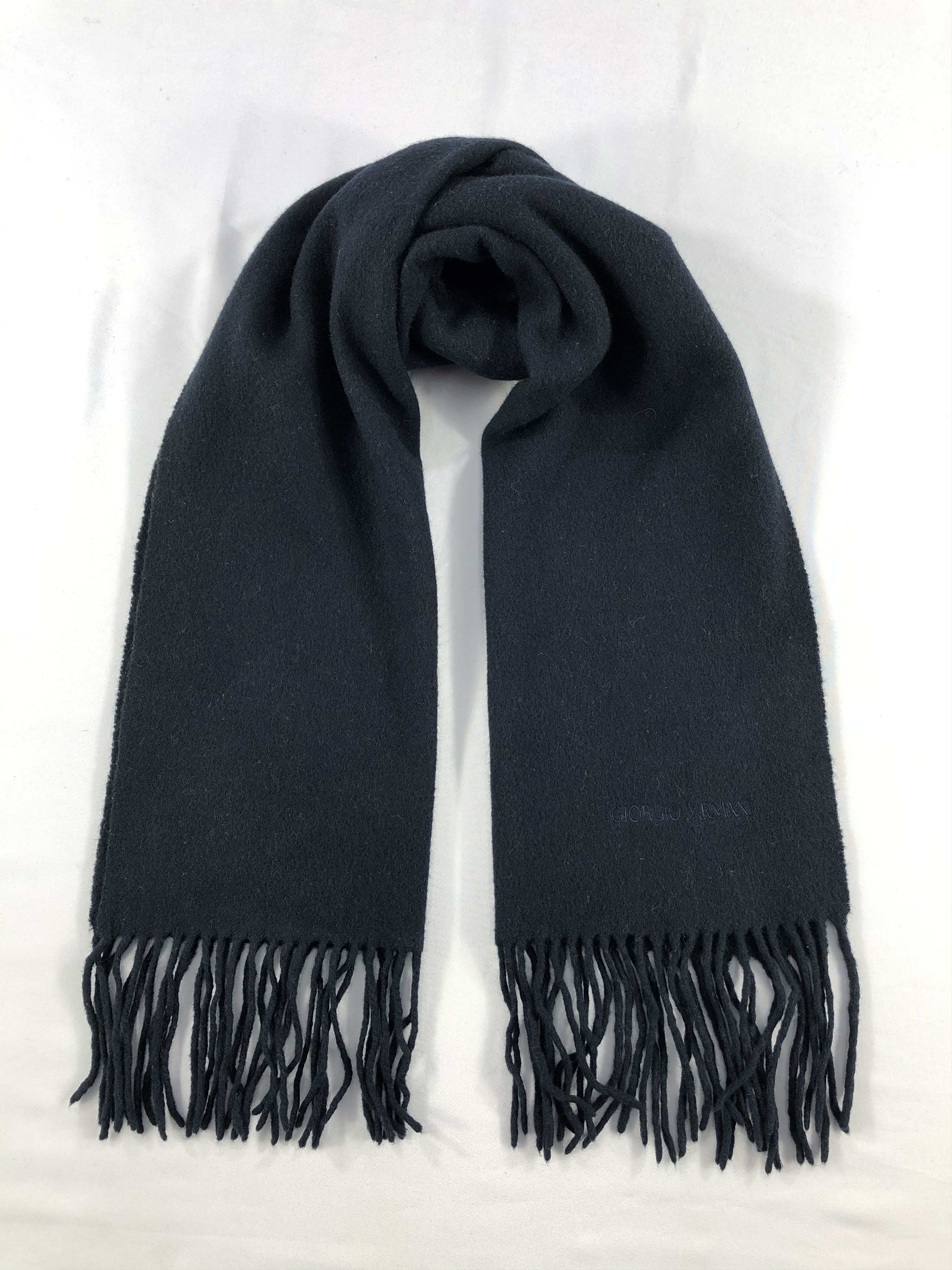 Armani Collezioni Vintage Armani Collezioni Scarf/Muffler/Neckwear MF1835 Size ONE SIZE - 1 Thumbnail