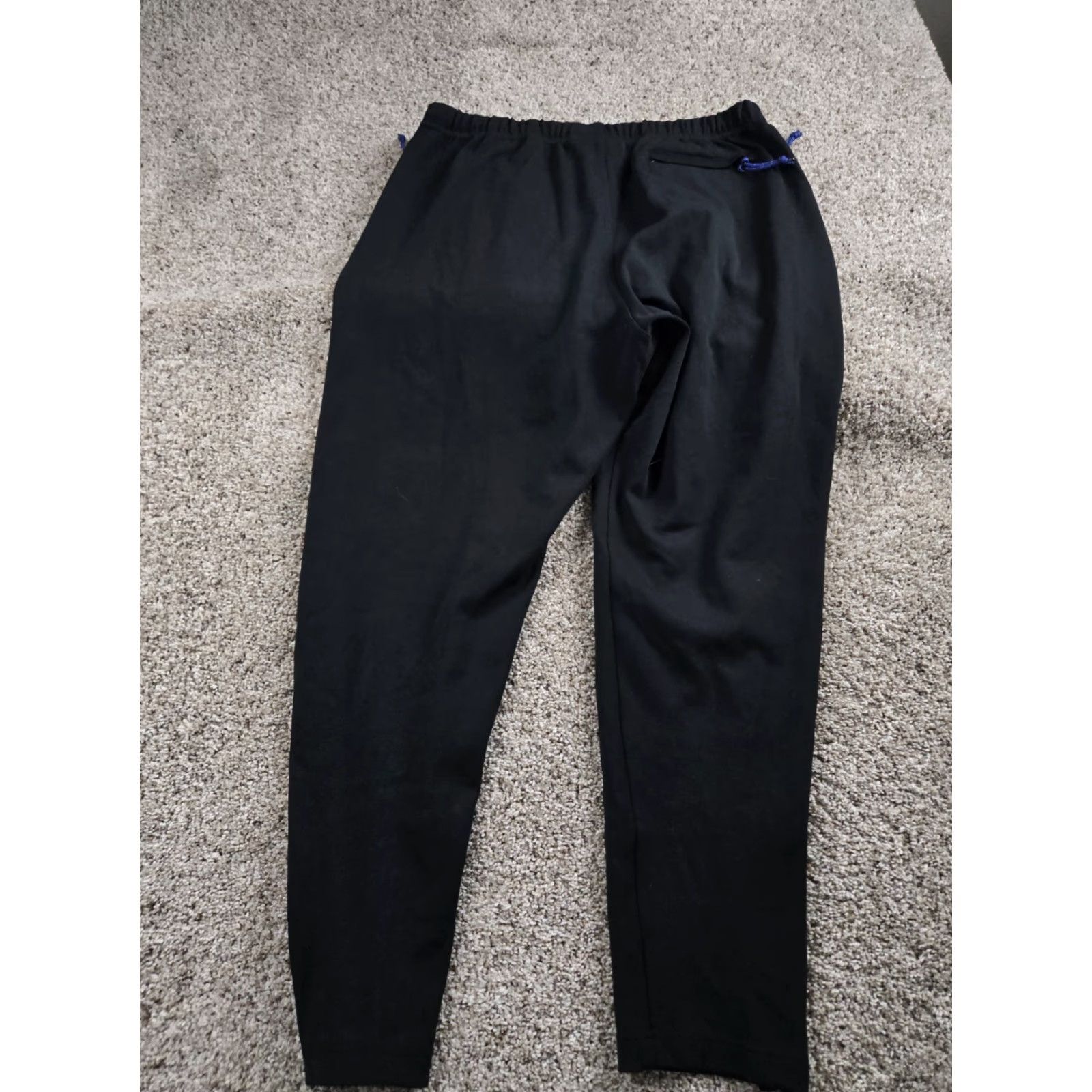 Vintage VINTAGE REI Jogger Sweatpants Pants Men's XL Black USA Made Zip Ankles Tapered Pockets Elastic Waist Knit Nylon Solid Athletic Activewear Size US 36 / EU 52 - 7 Thumbnail
