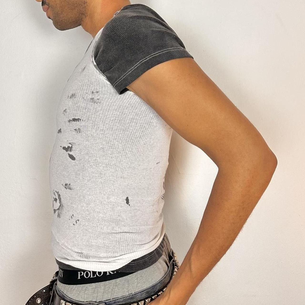 Hanes ASTROBOI Hanes 'Hawaii' White & Black Print Tank Top - Small Size US S / EU 44-46 / 1 - 3 Thumbnail
