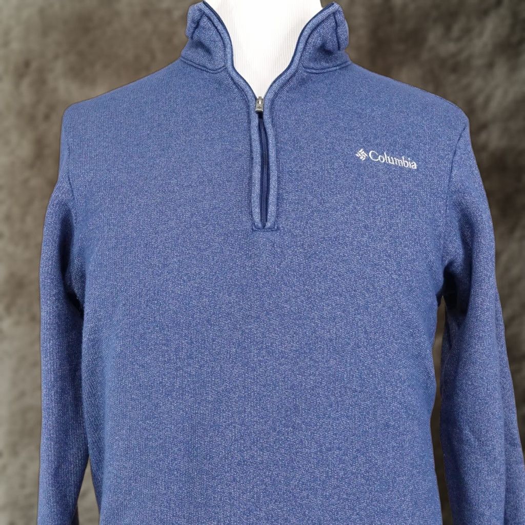 Columbia Columbia Pullover Sweater Layer Knitted Mock Neck 90/10 Size US M / EU 48-50 / 2 - 1 Thumbnail