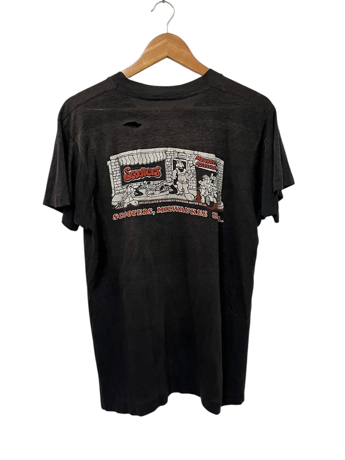 Harley Davidson 🔥Vtg 1983 Harley-Davidson 3D Emblem 80th Anniversary Size US M / EU 48-50 / 2 - 4 Thumbnail