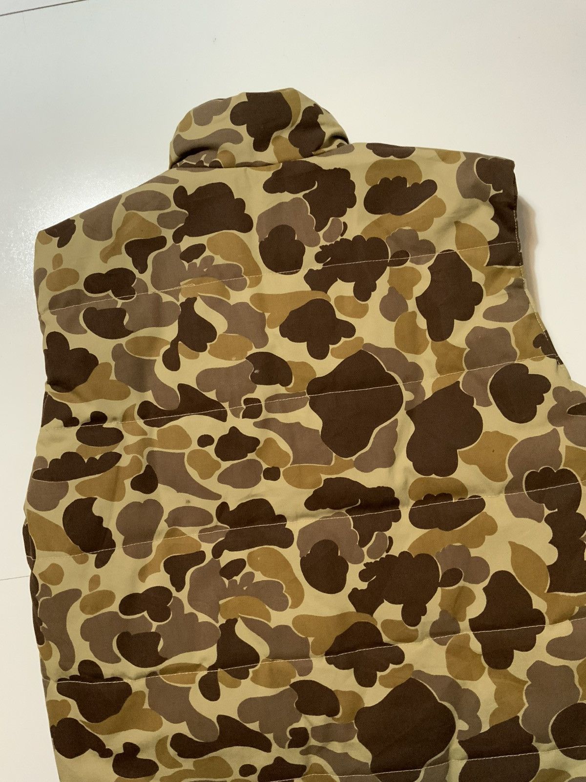 Vintage VTG 80s Out’N Praire Hunting Frogskin Reversible Vest Jacket Size US M / EU 48-50 / 2 - 7 Thumbnail