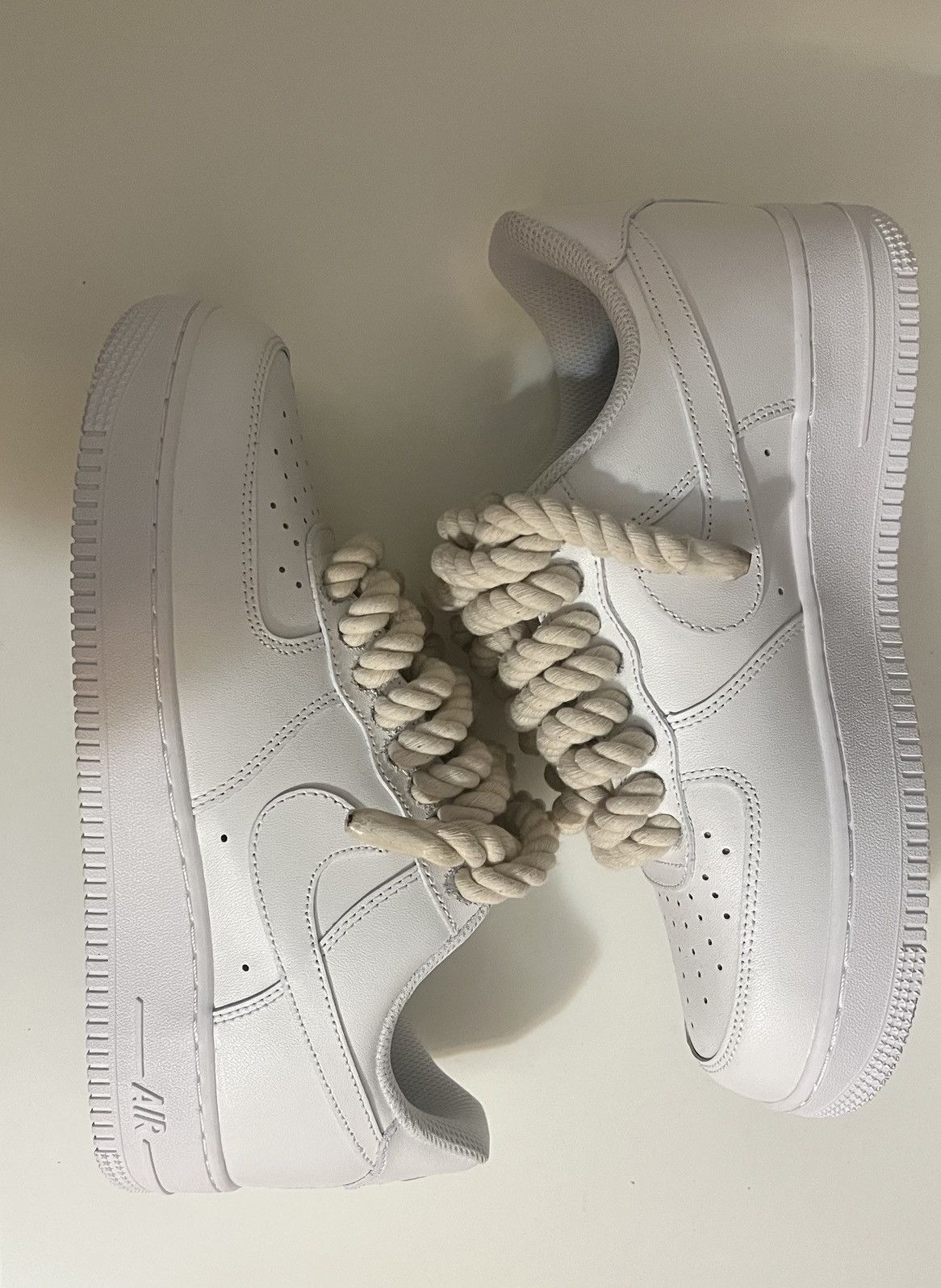 Nike Rope Laced Air Force 1 | Grailed