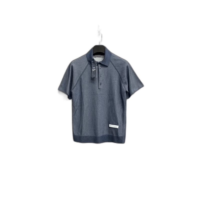 Dior Dior Ribbed Logo Short Sleeve Knit Top-2505 Size US S / EU 44-46 / 1 - 1 Thumbnail