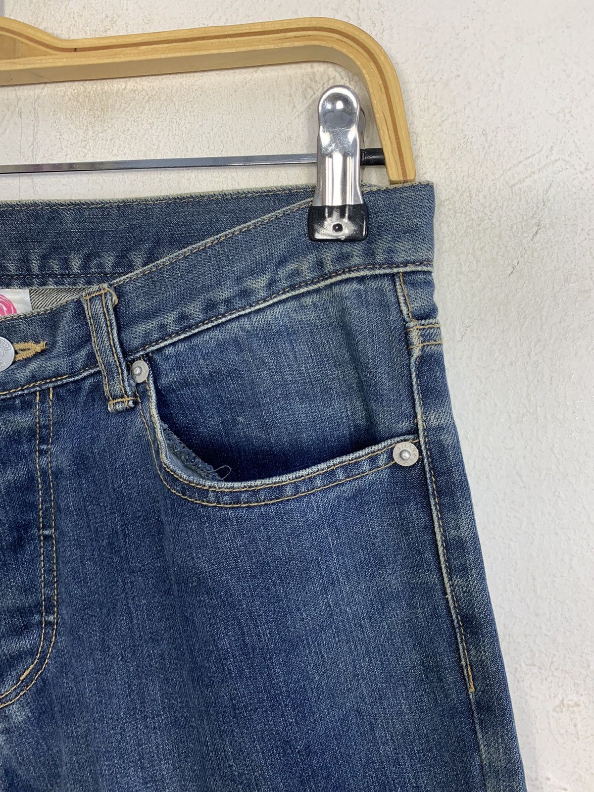 Japanese Brand × X-Girl Hype X-Girl Indigo Japan Denim Jeans Skinny Size 30" / US 8 / IT 44 - 6 Thumbnail