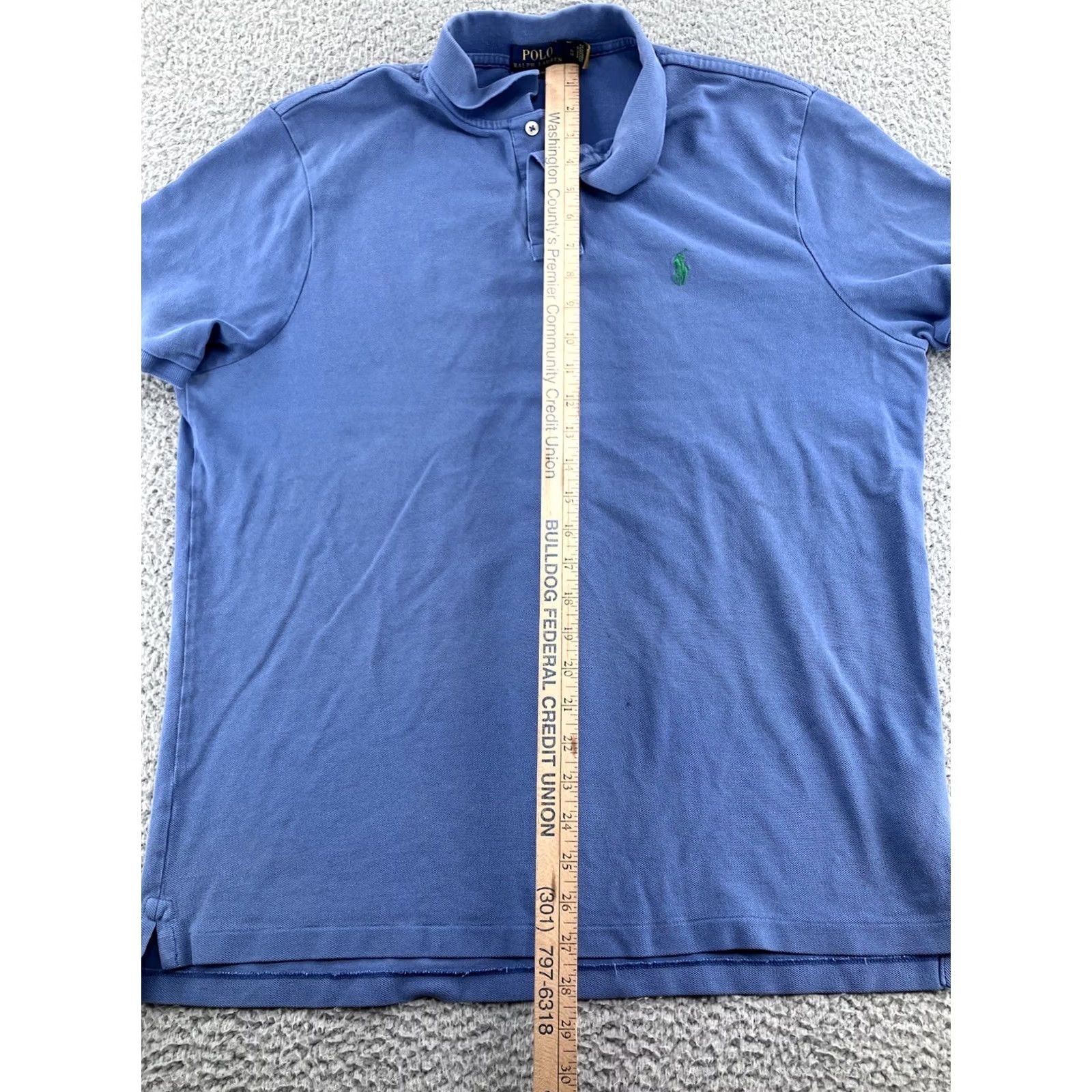 Polo Ralph Lauren Polo Ralph Lauren Polo Shirt Mens XL Blue Classic Fit Preppy Size US XL / EU 56 / 4 - 5 Thumbnail