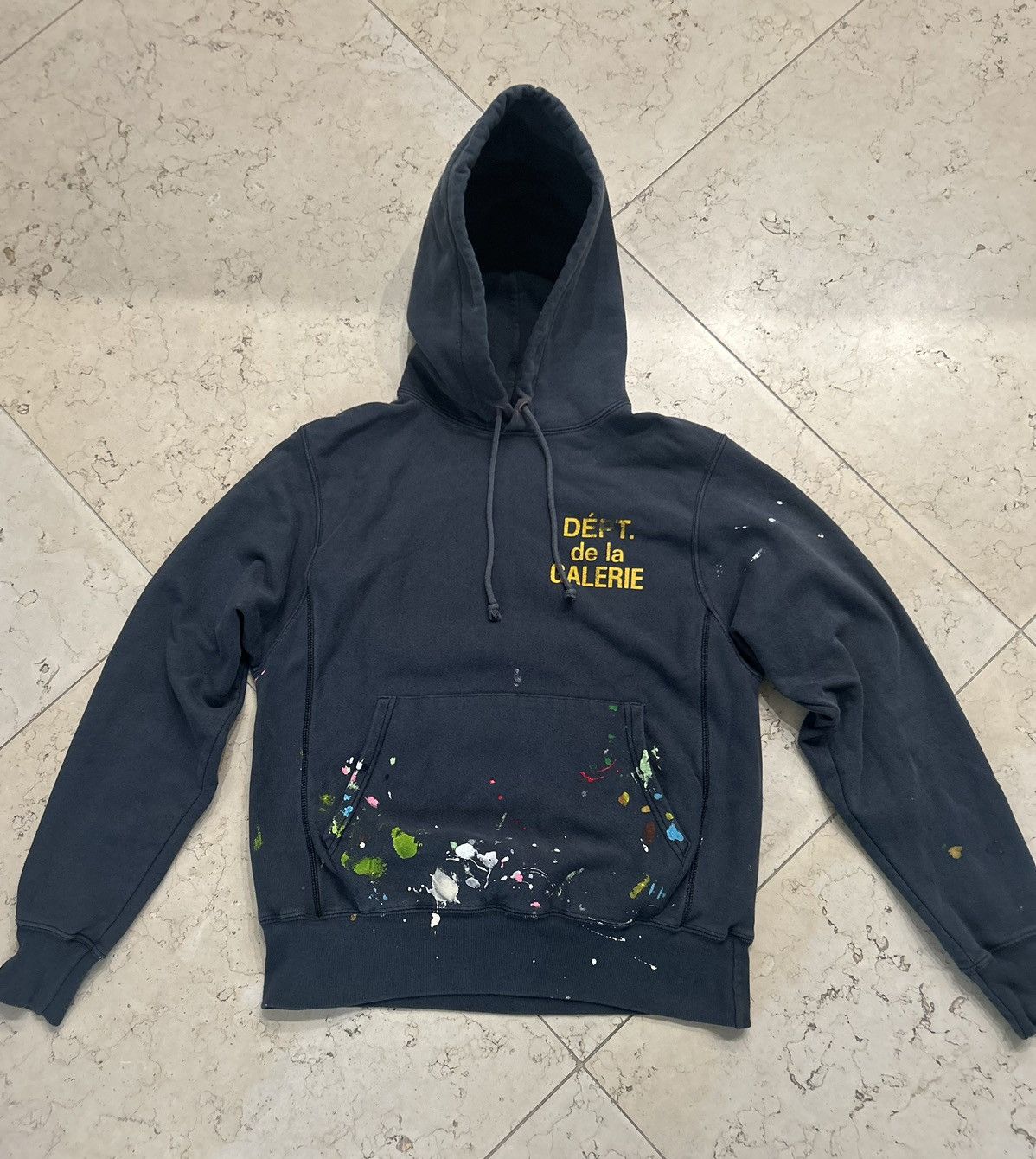 Gallery Dept. Gallery Dept paint splatter hoodie Size US S / EU 44-46 / 1 - 1 Thumbnail