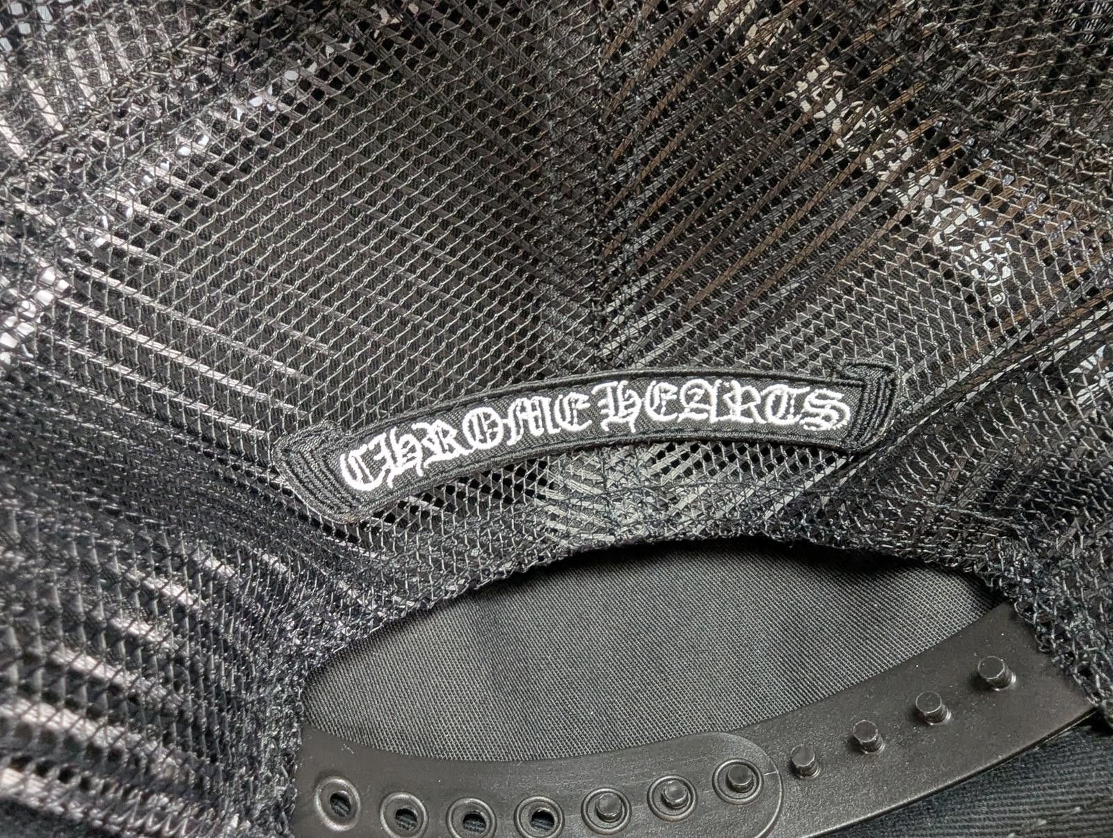 Chrome Hearts Chrome Hearts Leather Triple Cross Trucker Hat in Black/Camo Size ONE SIZE - 9 Thumbnail