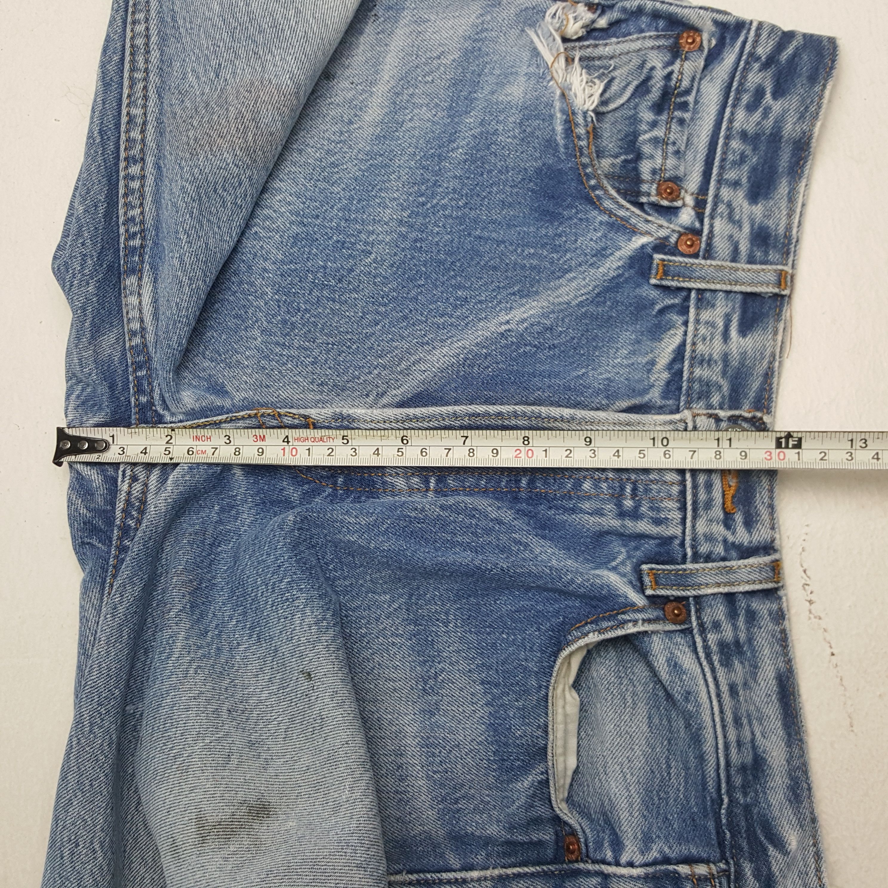Designer × Levi's × Vintage Vintage Levi's 501 Art Denim Jeans Size US 28 / EU 44 - 9 Thumbnail