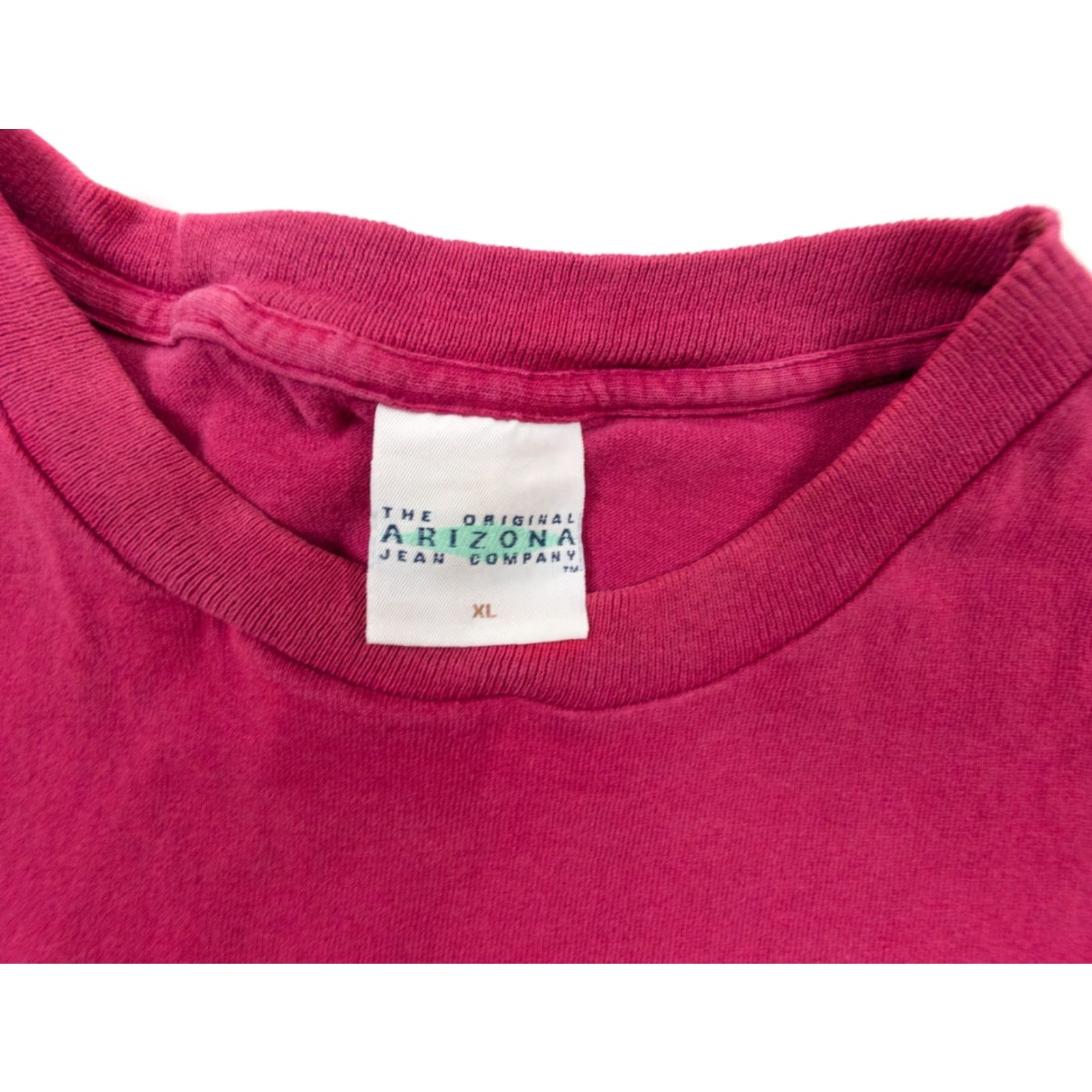 Vintage VINTAGE Arizona Jeans T-Shirt Shirt Mens Adult XL Purple 90s 1990s Short Sleeve Crew Neck Logo Tee Size US XL / EU 56 / 4 - 7 Thumbnail