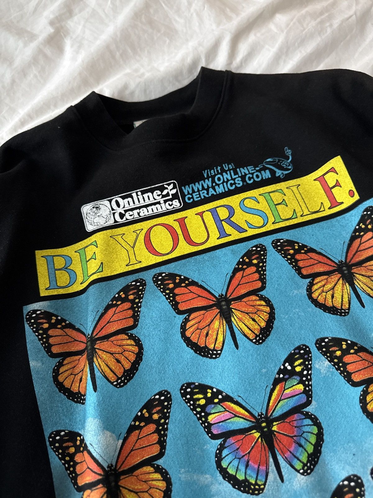 Online Ceramics “Be Yourself” Heavy Fleece Crewneck Size US M / EU 48-50 / 2 - 2 Thumbnail
