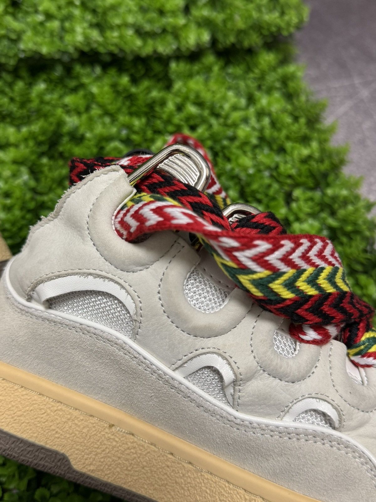 Lanvin Lanvin Curb Sneakers - Size 38/8 Size US 8 / IT 38 - 4 Thumbnail