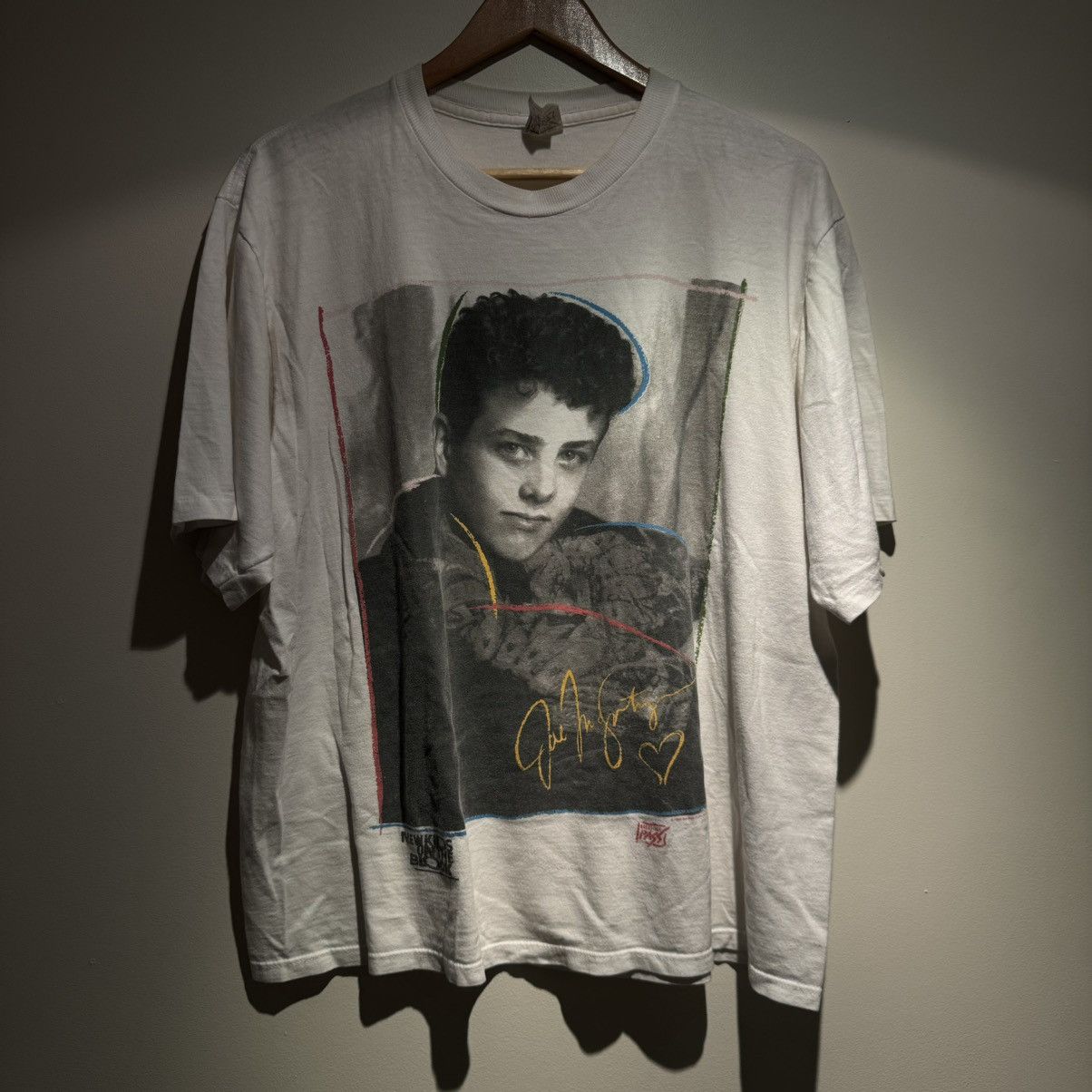 Vintage Original New Kids On The Block Vintage T shirt Size US L / EU 52-54 / 3 - 1 Thumbnail