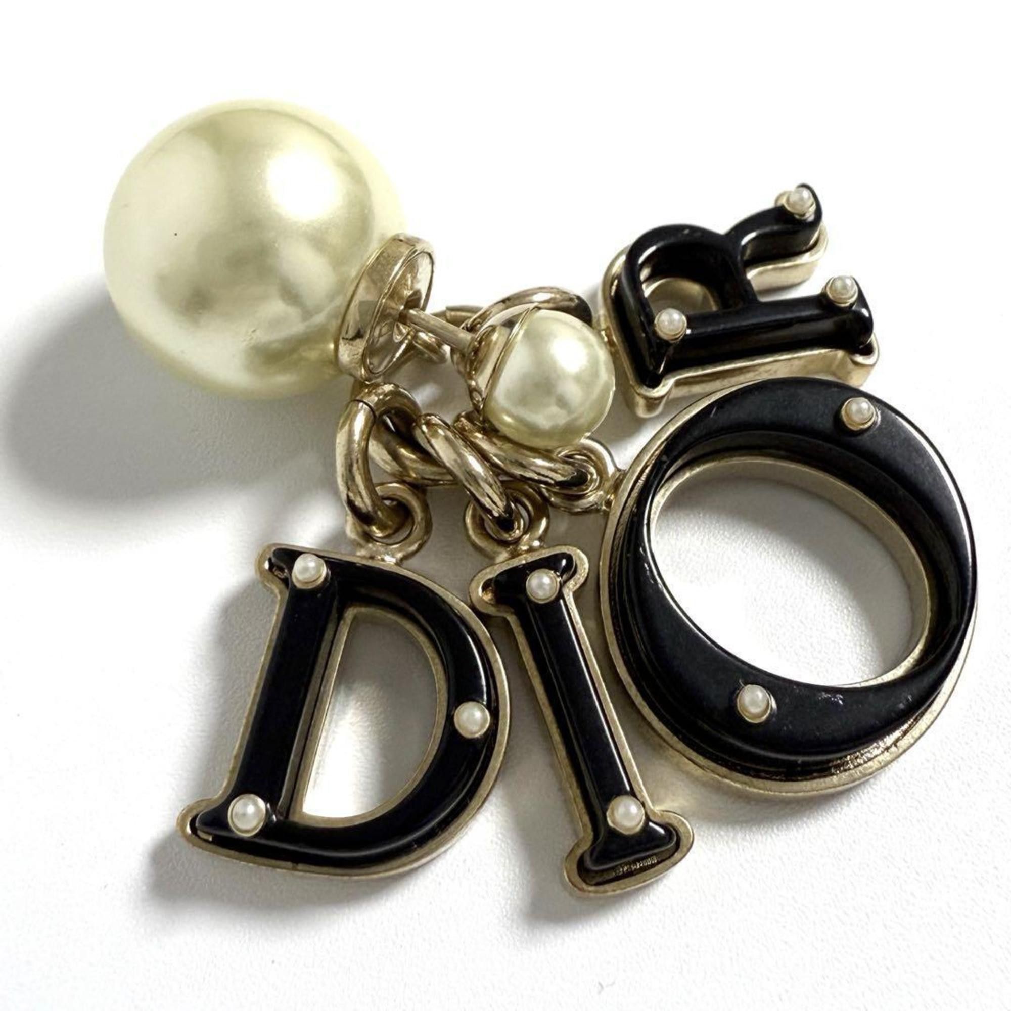 Dior Christian Dior Dior Women's Tribal Single Earring Black Size ONE SIZE - 1 Thumbnail