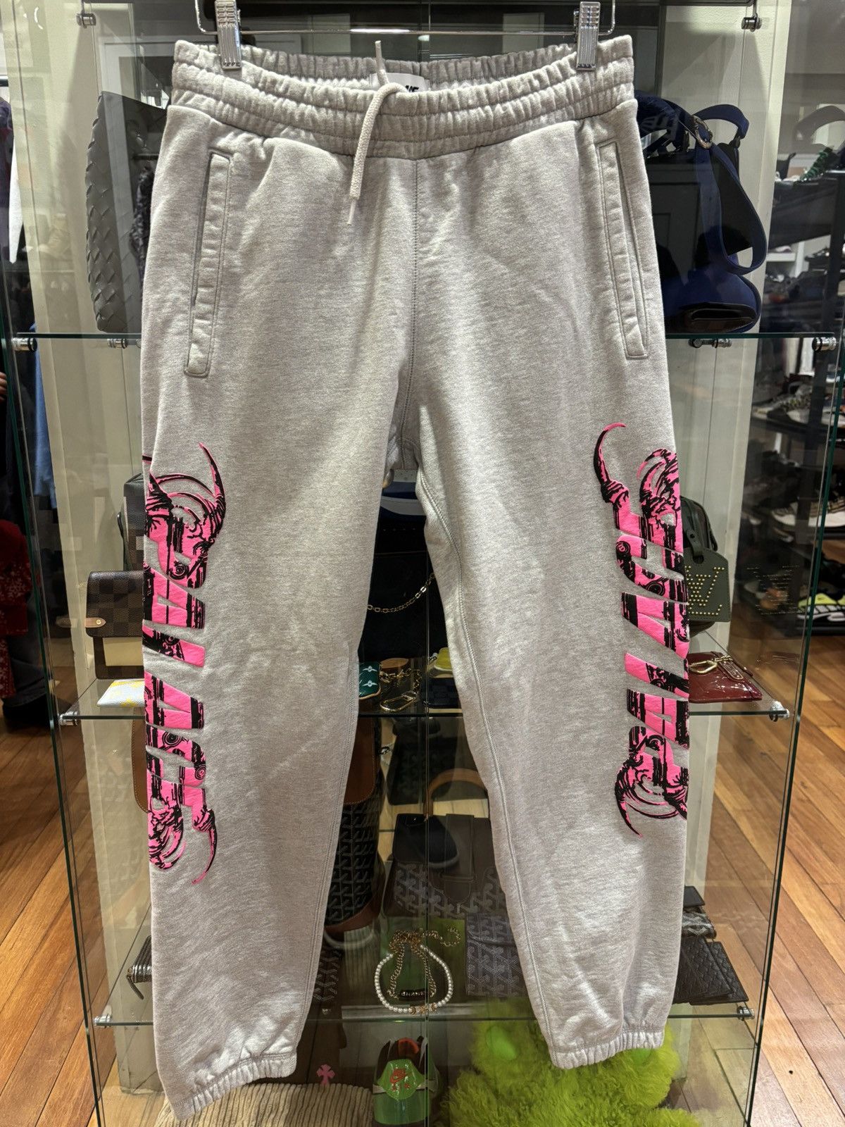 Palace Tri Me Sweatpants - Grey