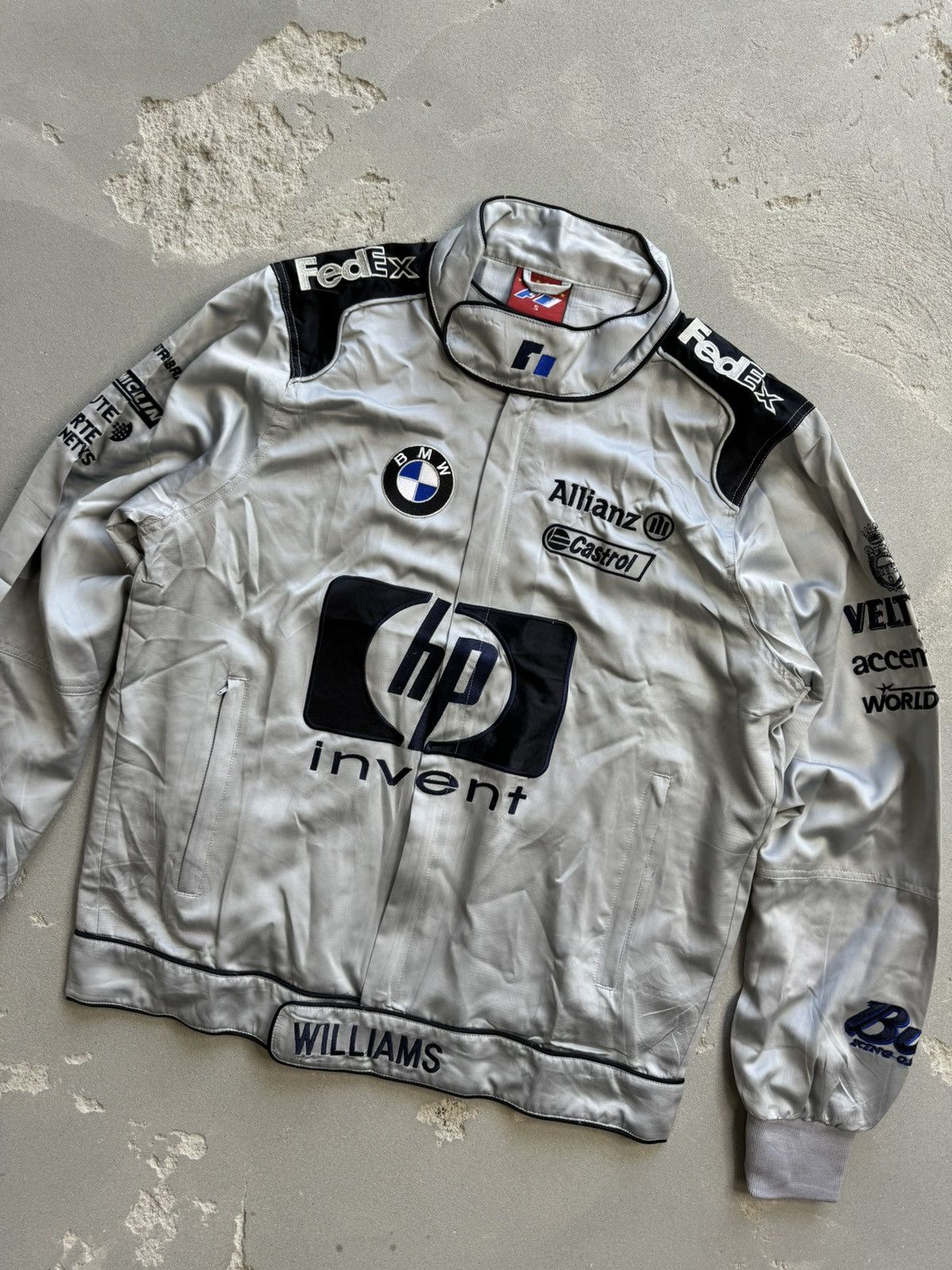 BMW Vintage Y2k BMW F1 Light Racing Jacket Rare Hype Formula Uno Size US S / EU 44-46 / 1 - 3 Thumbnail