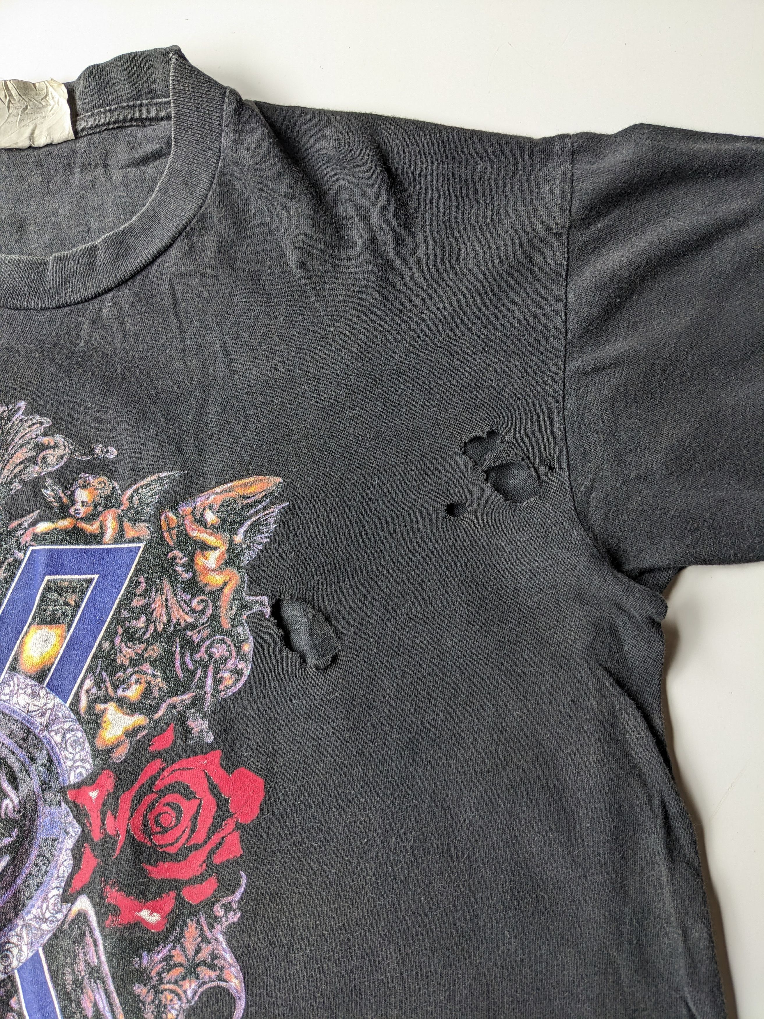 Band Tees × Vintage Vintage distressed X Japan Staff Tour 1991 band tee Size US L / EU 52-54 / 3 - 4 Thumbnail