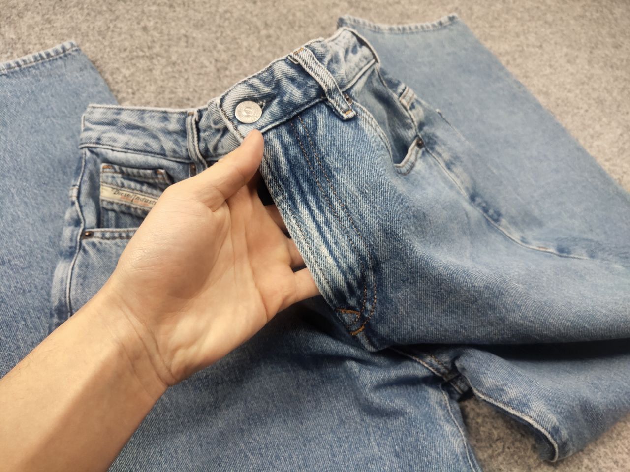 Diesel Diesel 1999 09c16 Relaxed Denim Wide-leg jeans Vintage Size 25" / US 0 / IT 36 - 12 Thumbnail