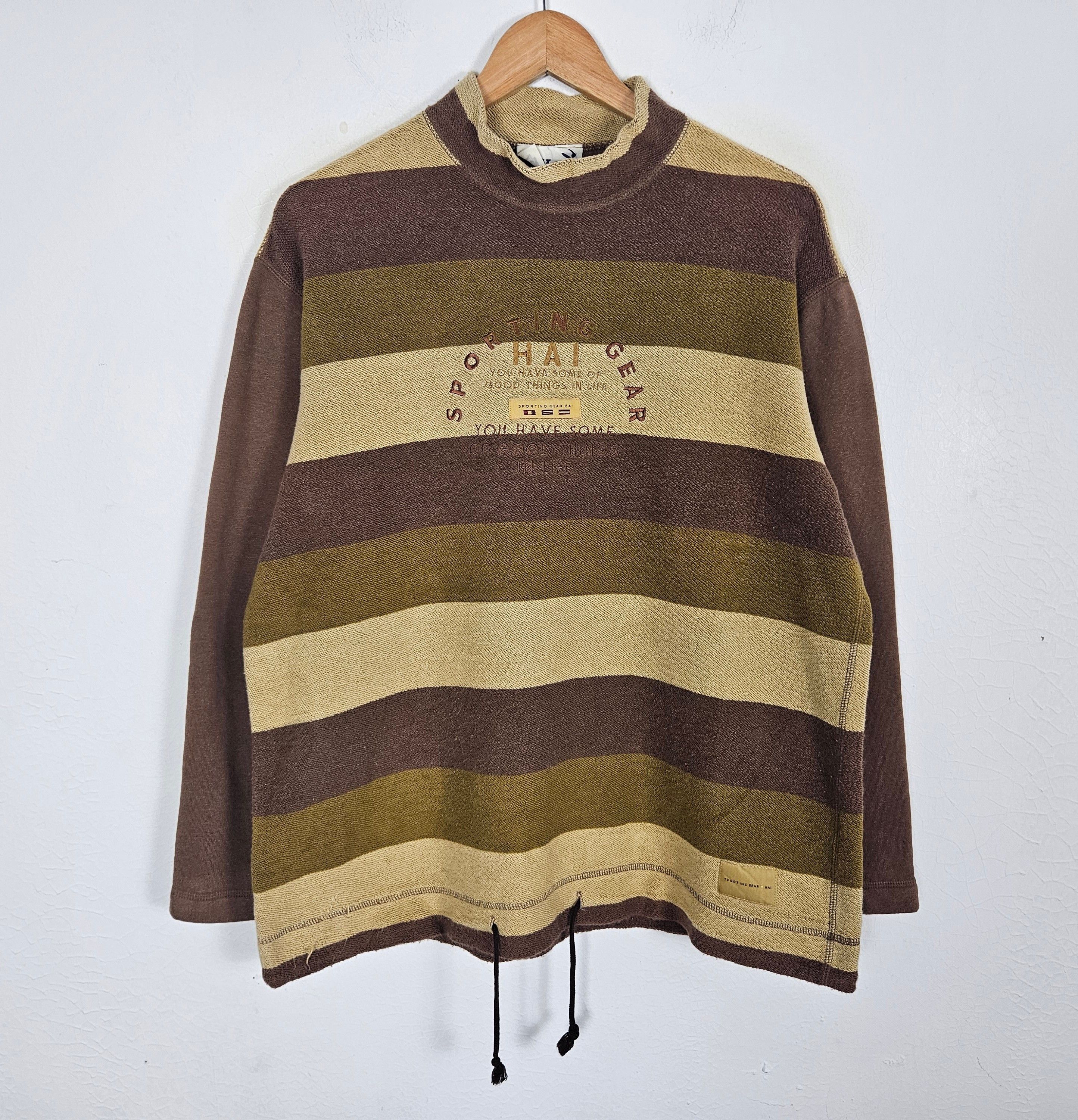 Hai Sporting Gear Hai Sporting Gear Embroidery stripe Sweatshirt Size US L / EU 52-54 / 3 - 2 Thumbnail