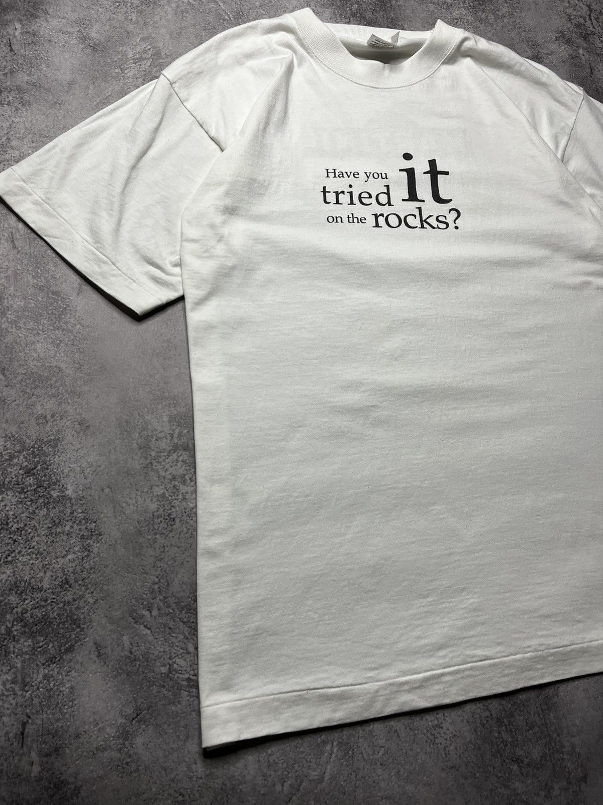Other Vintage 90’s Martini Shirt Have you tried it on the rocks? Size US XL / EU 56 / 4 - 3 Thumbnail