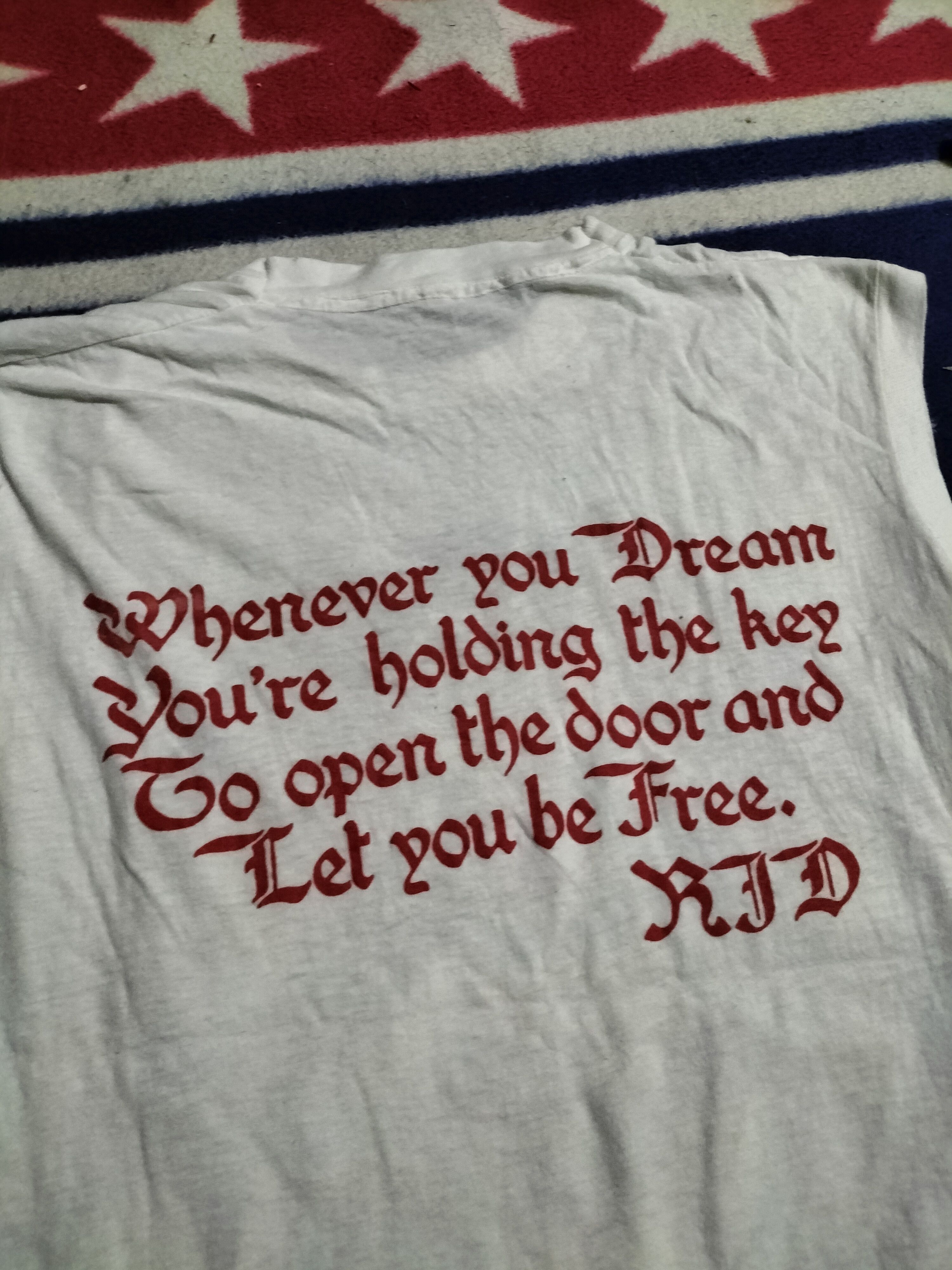 Band Tees Vintage 80s Dio Band tee metal fashion sleeveless Size US L / EU 52-54 / 3 - 5 Thumbnail