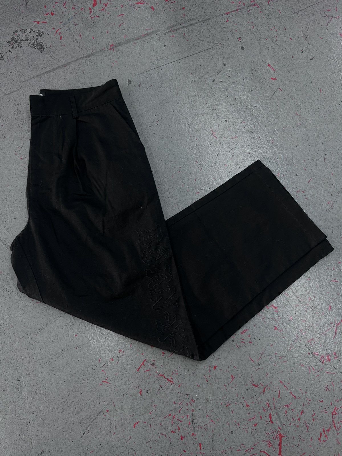 Born X Raised Born x Raised Embroidered Black Pants Size L Size US 32 / EU 48 - 2 Thumbnail