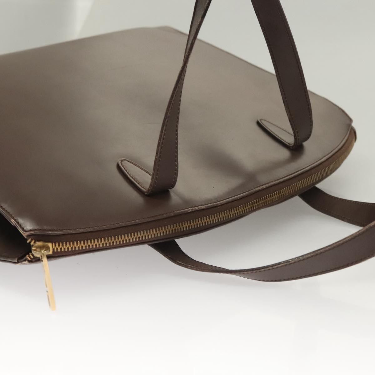 Gucci GUCCI Hand Bag Leather Brown Gold 000 1998 000 1998 Size ONE SIZE - 6 Thumbnail