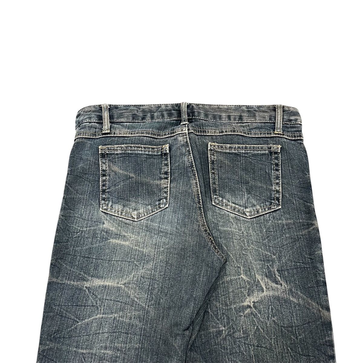 14th Addiction Flare Denim Colza Clawn Marks Fade Washed Lgb Style Size US 30 / EU 46 - 7 Thumbnail