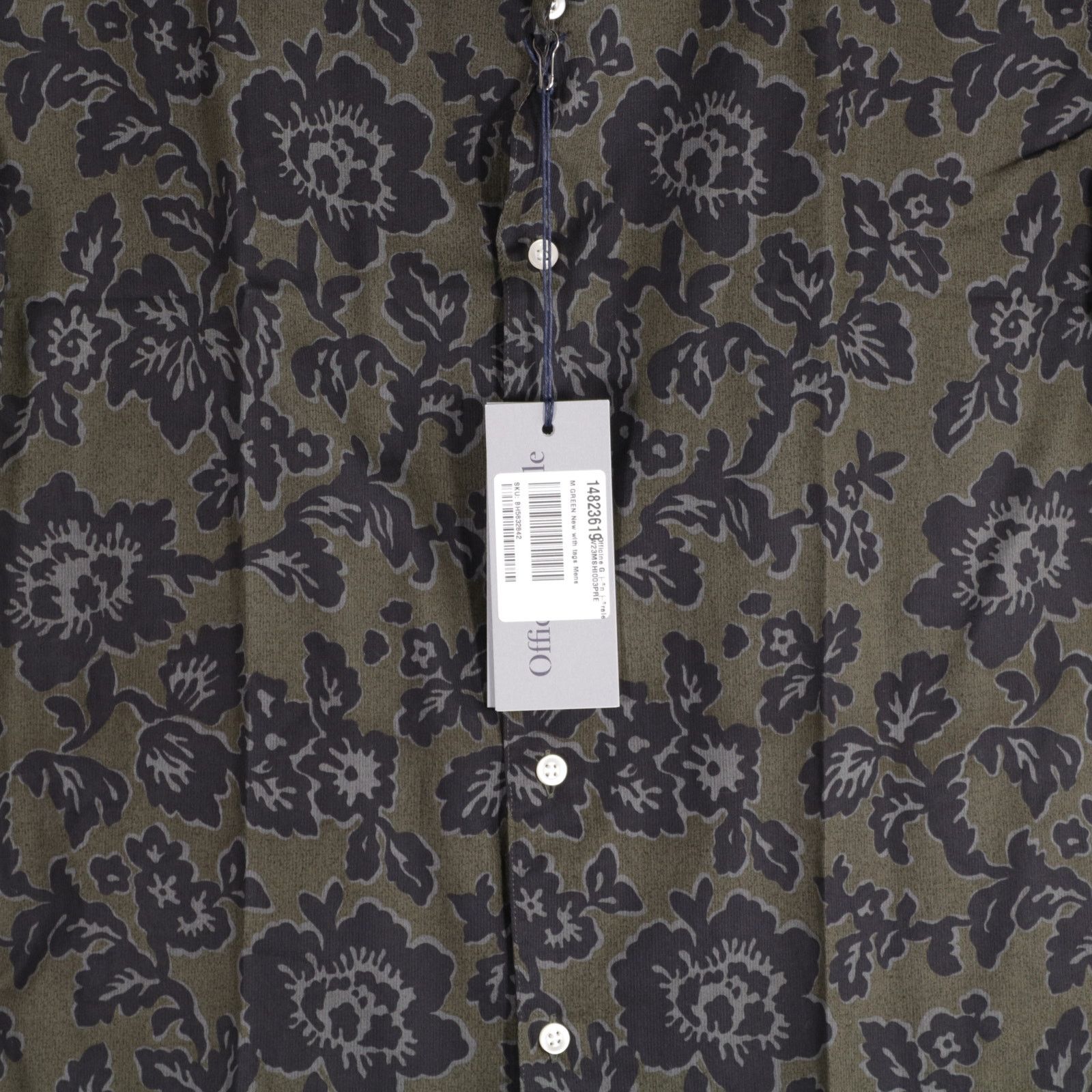 Officine Generale Officine Generale Eren Floral Print Shirt Shirt Large Size US L / EU 52-54 / 3 - 3 Thumbnail