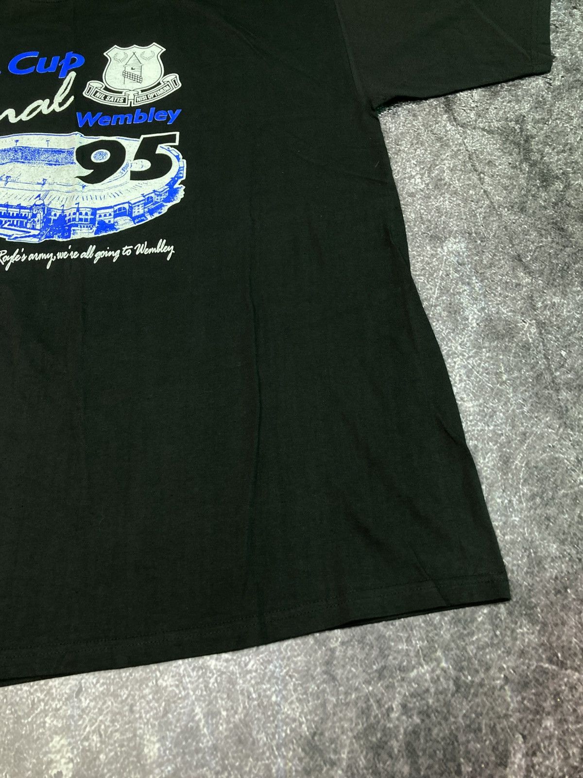Vintage Vintage Everton 1995 Final Cup Wembley T Shirt Tee Size US XL / EU 56 / 4 - 3 Thumbnail