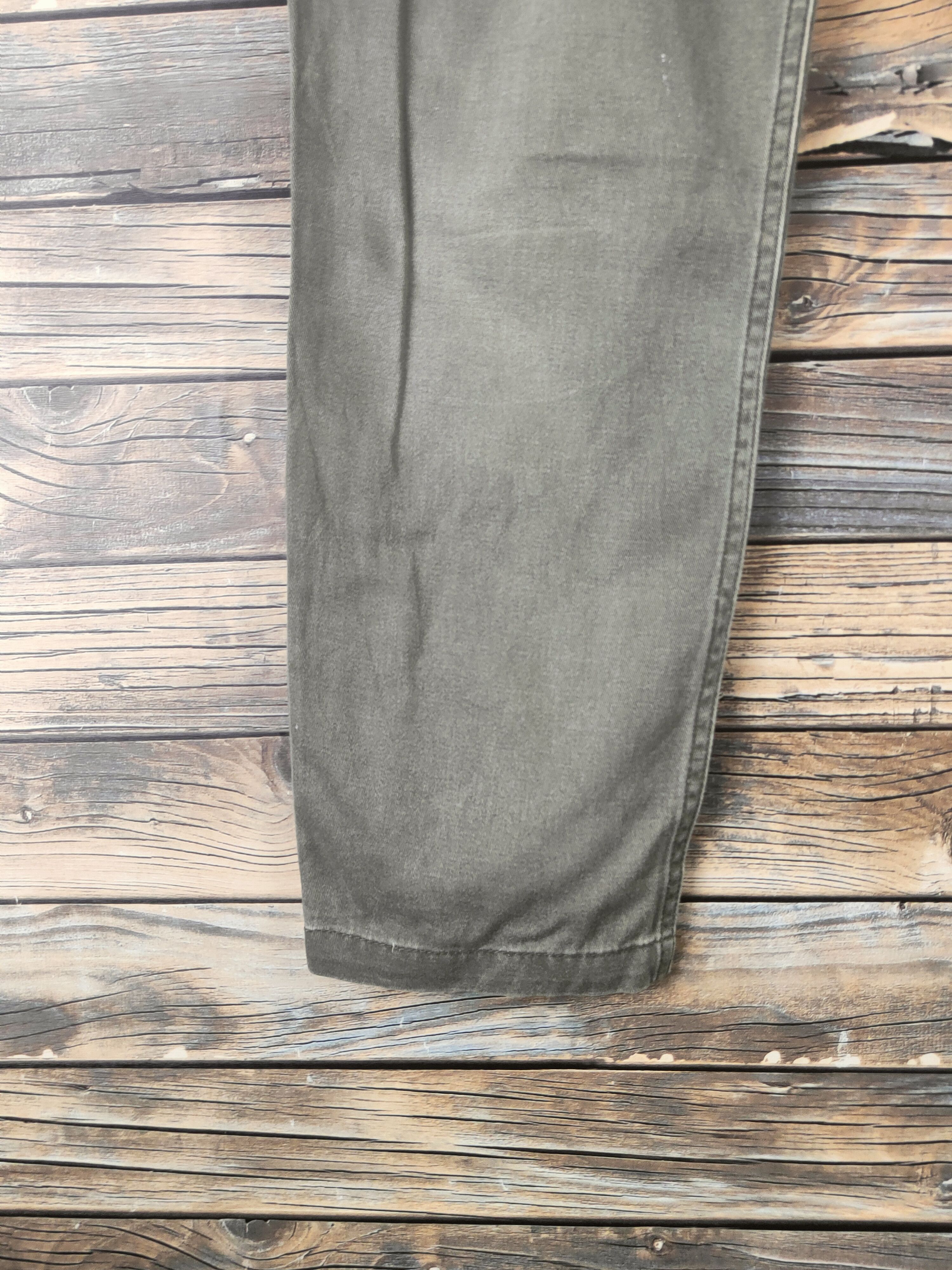 Japanese Brand DL Retro Girl Army Green Multipocket Casual Pants #46-316 Size 28" / US 6 / IT 42 - 4 Thumbnail