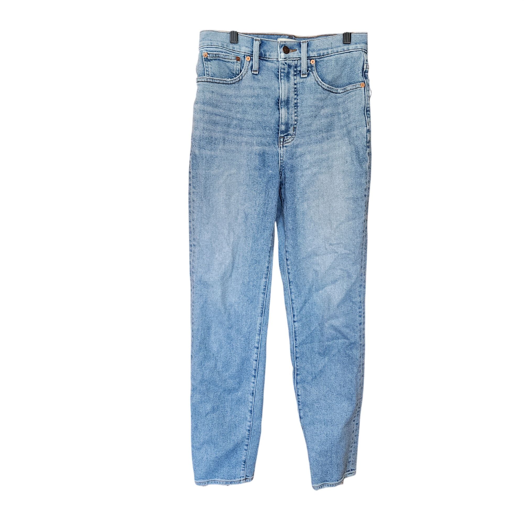 Madewell Madewell The Mom Jean Light Wash Denim Jeans 27T High Waist Size 27" / US 4 / IT 40 - 1 Thumbnail