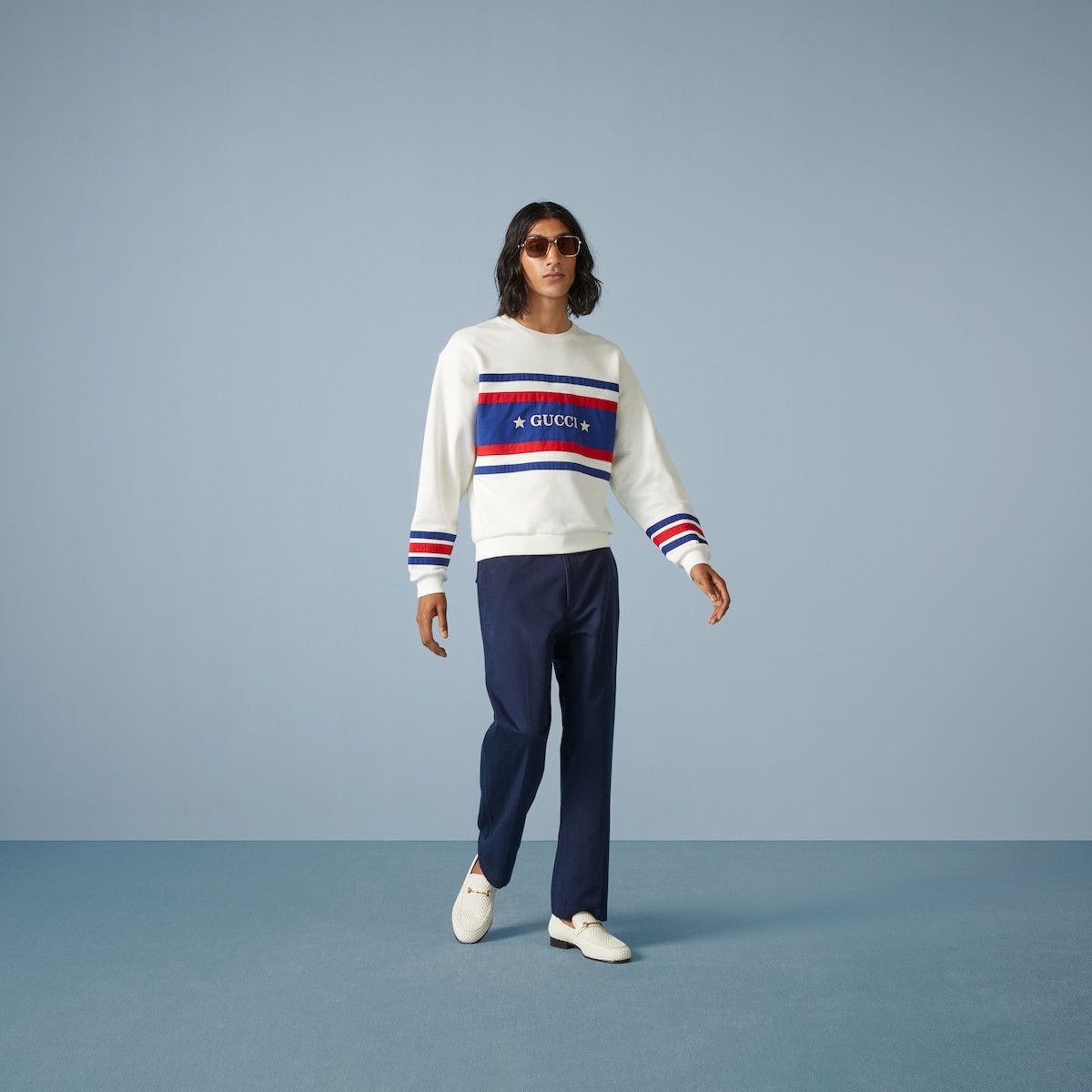 o1s1wg111025 Cotton Jersey Sweatshirt With Embroidery