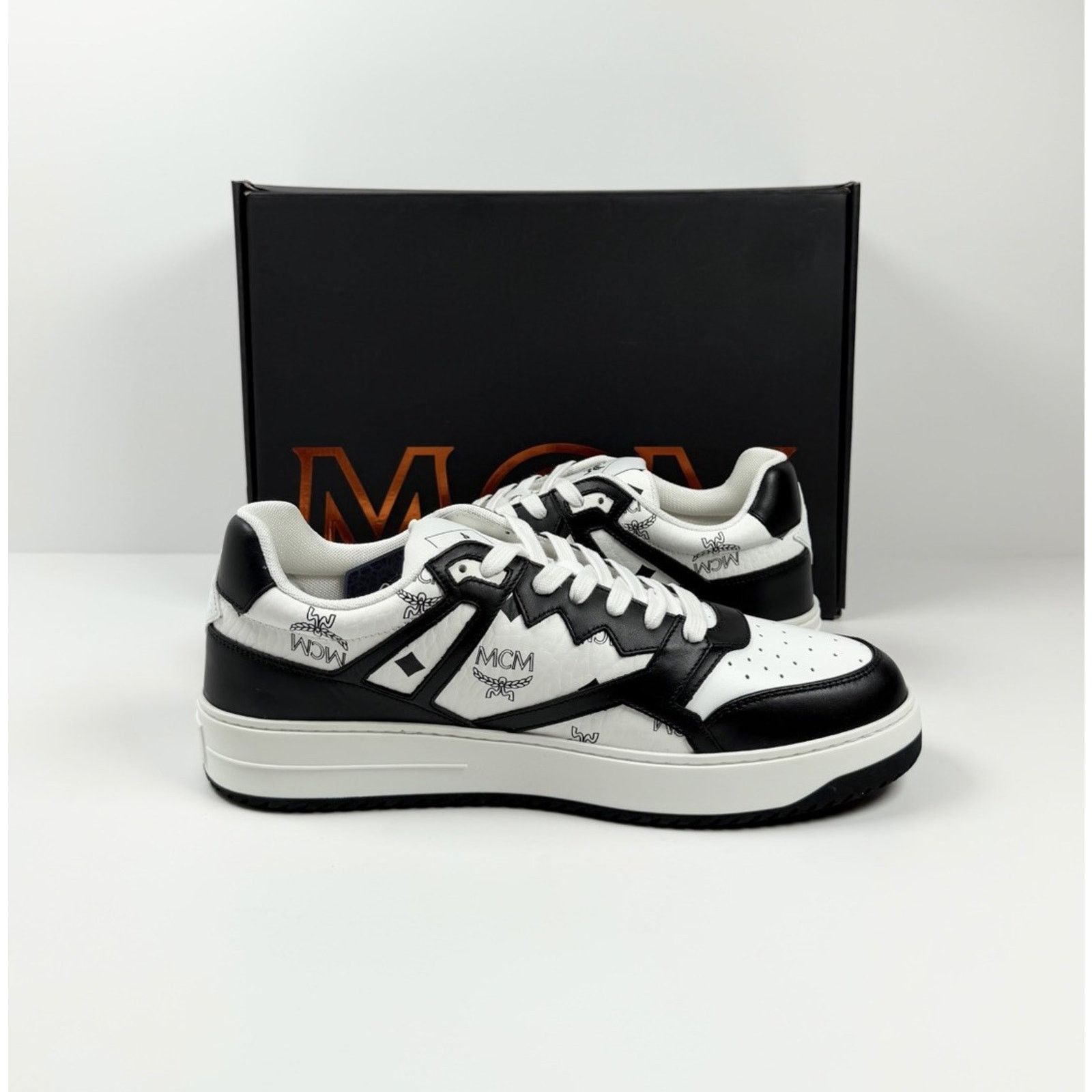 MCM Size 12 - MCM Neo Terrain Visetos Low Sneakers NEW! Size US 12 / EU 45 - 5 Thumbnail