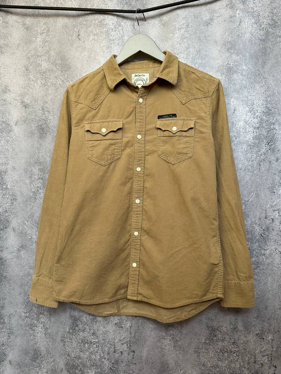 Diesel Diesel Co. Western Corduroy Shirt Vintage Camel Brown Size US S / EU 44-46 / 1 - 2 Thumbnail