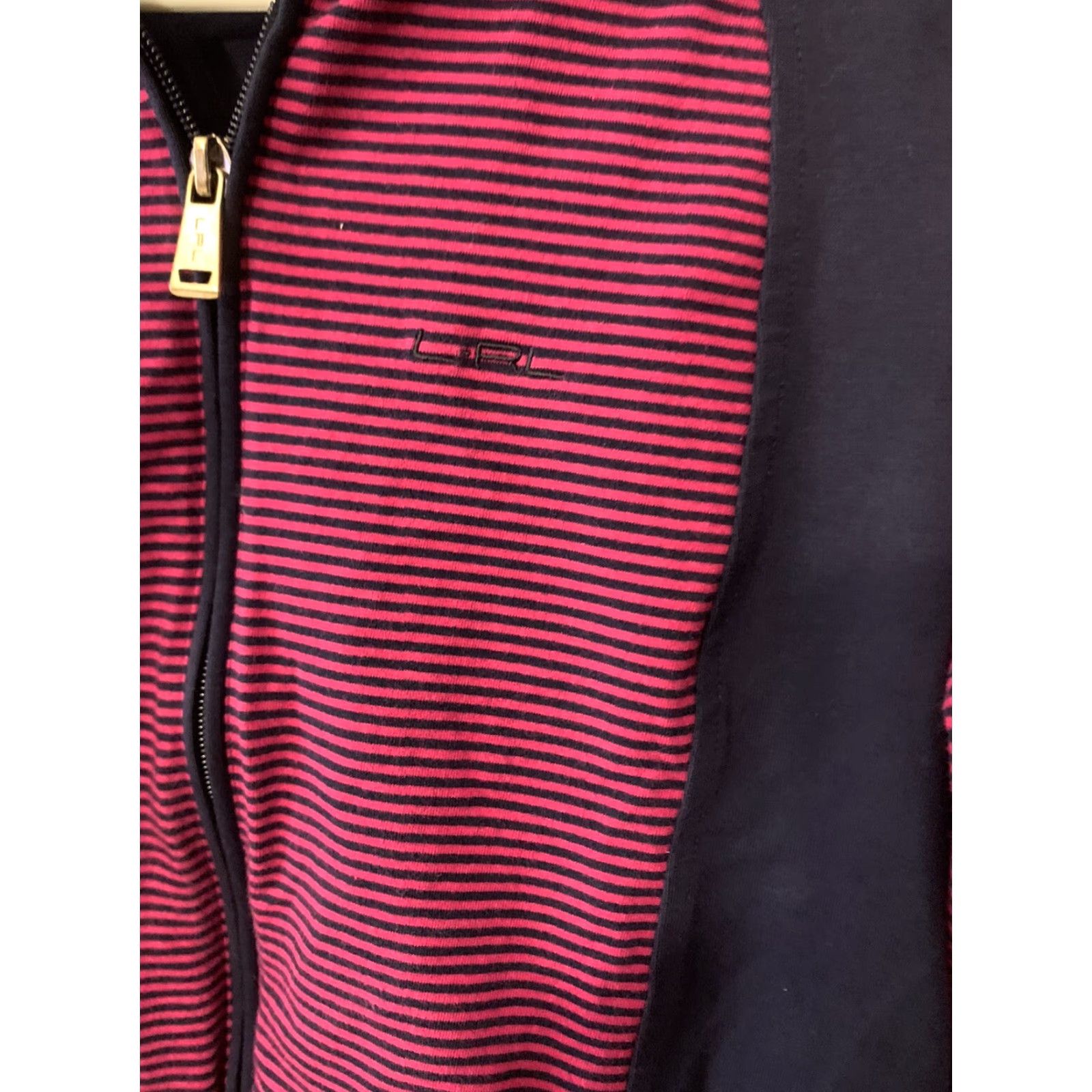 Ralph Lauren Ralph Lauren Lauren Active Women's Navy/Pink Full-Zip Jacket MEDIUM Size M / US 6-8 / IT 42-44 - 3 Thumbnail