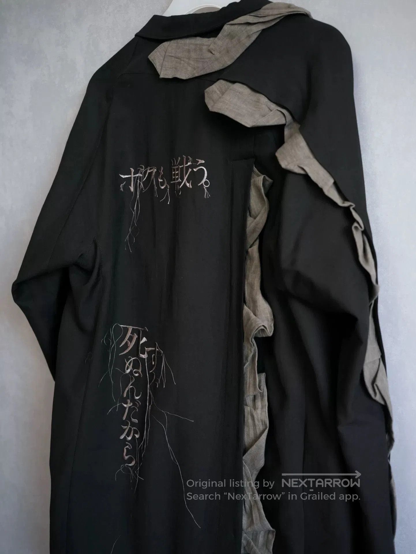 Yohji Yamamoto Yohji Yamamoto Twisted Gabardine Jacket. Size M / US 6-8 / IT 42-44 - 6 Thumbnail