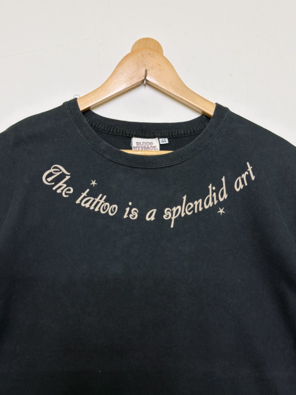Vintage Vintage Blood Message Swallow Tattoo Graphic Tee Japan Size US S / EU 44-46 / 1 - 5 Thumbnail