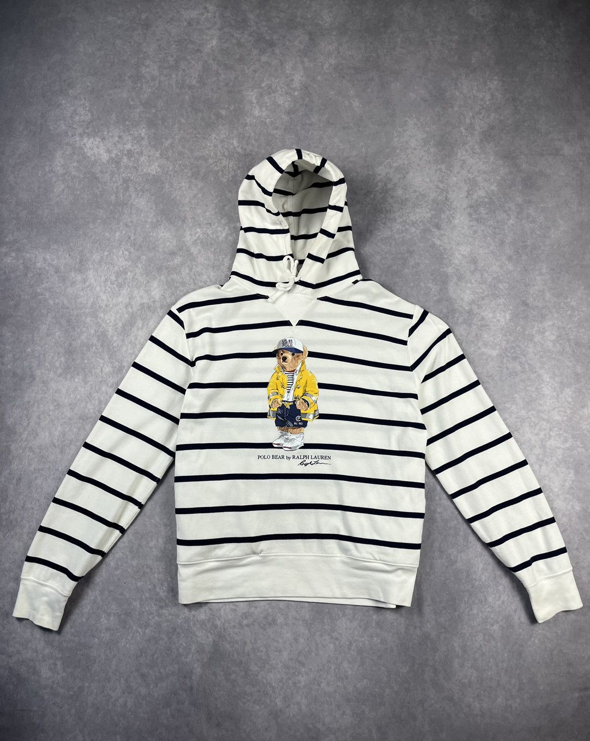 Polo bear white fashion hoodie rl 93