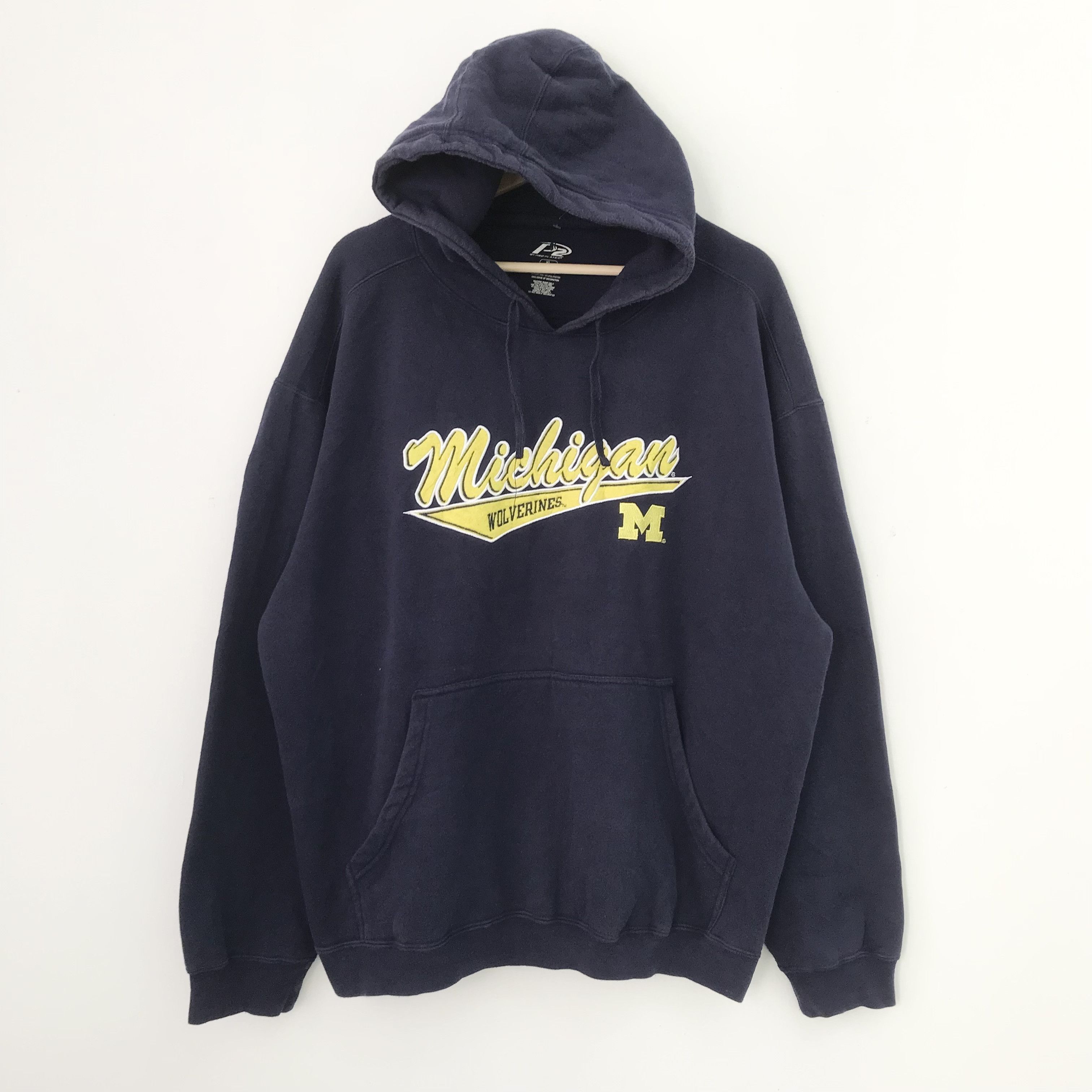 NCAA Vintage Y2K Michigan Wolverines Ncaa Blue - 466 Size US XL / EU 56 / 4 - 1 Thumbnail