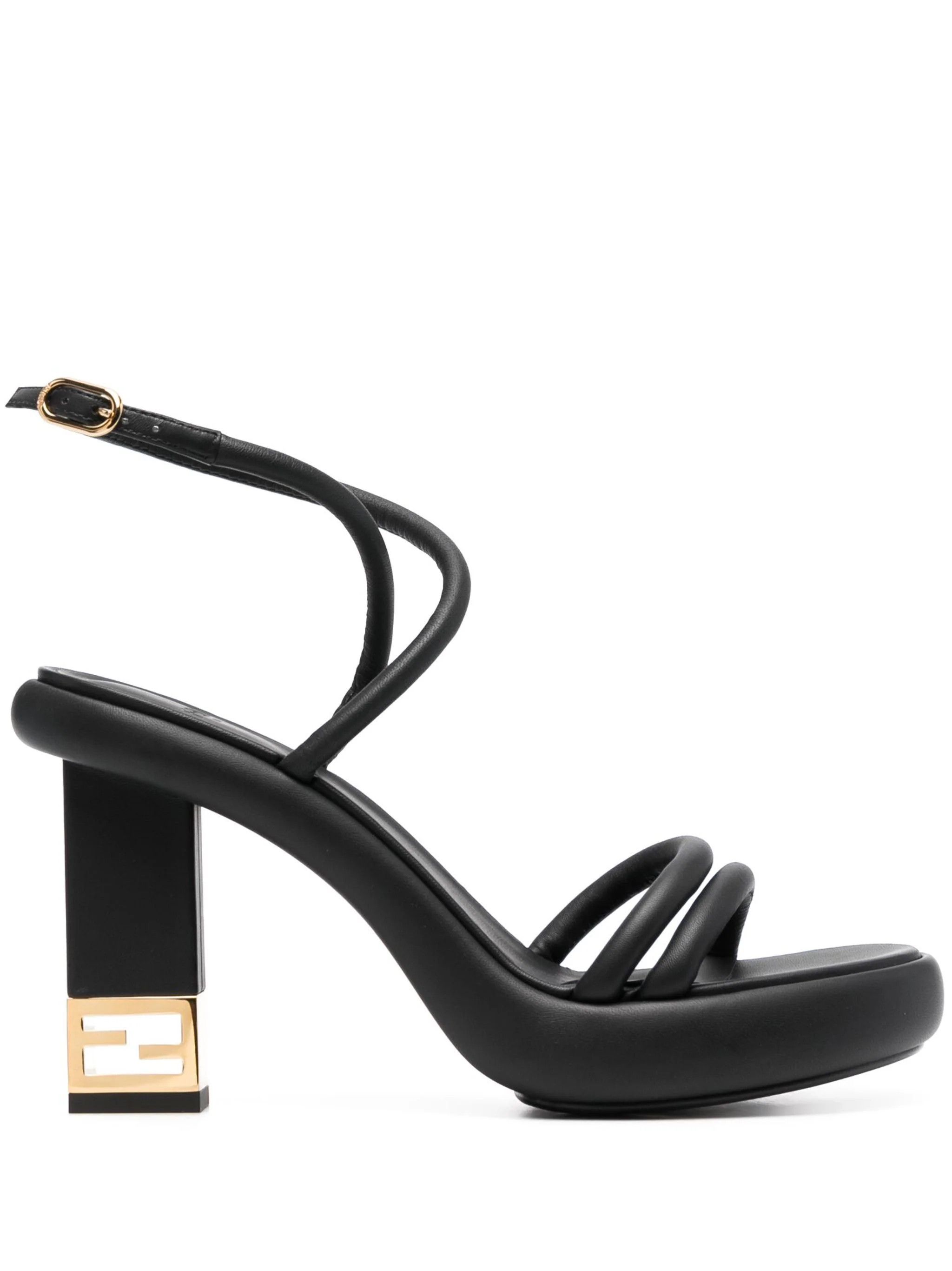 o1loc1c0824 Sandal in Black