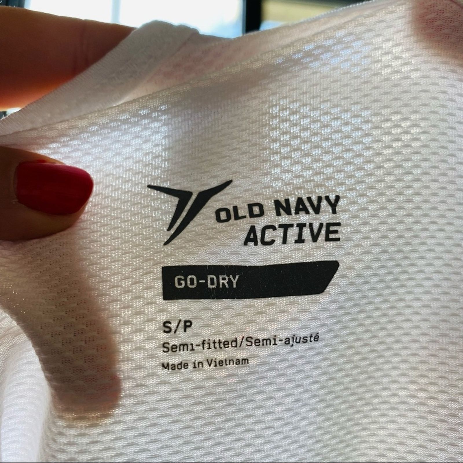 Old Navy OLD NAVY ACTIVE White Grey Open Back Athletic Tank Top Shirt Size S / US 4 / IT 40 - 4 Thumbnail