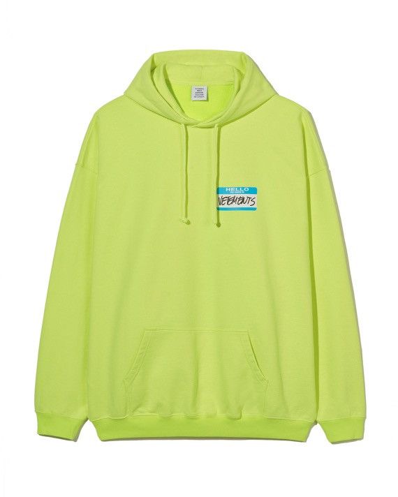 Vetements VETEMENTS name tag Yellow 'My Name Is Vetements' Hoodie Size US S / EU 44-46 / 1 - 2 Thumbnail