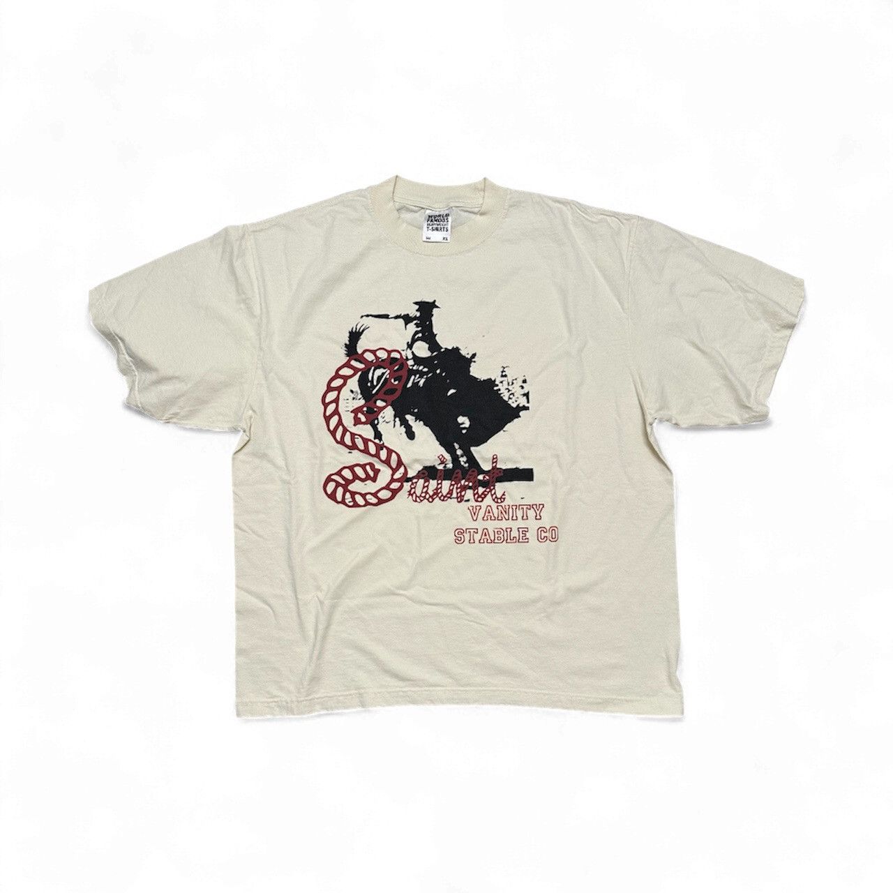 Saint Vanity Saint Vanity stable Tee in cream Size US XL / EU 56 / 4 - 1 Thumbnail