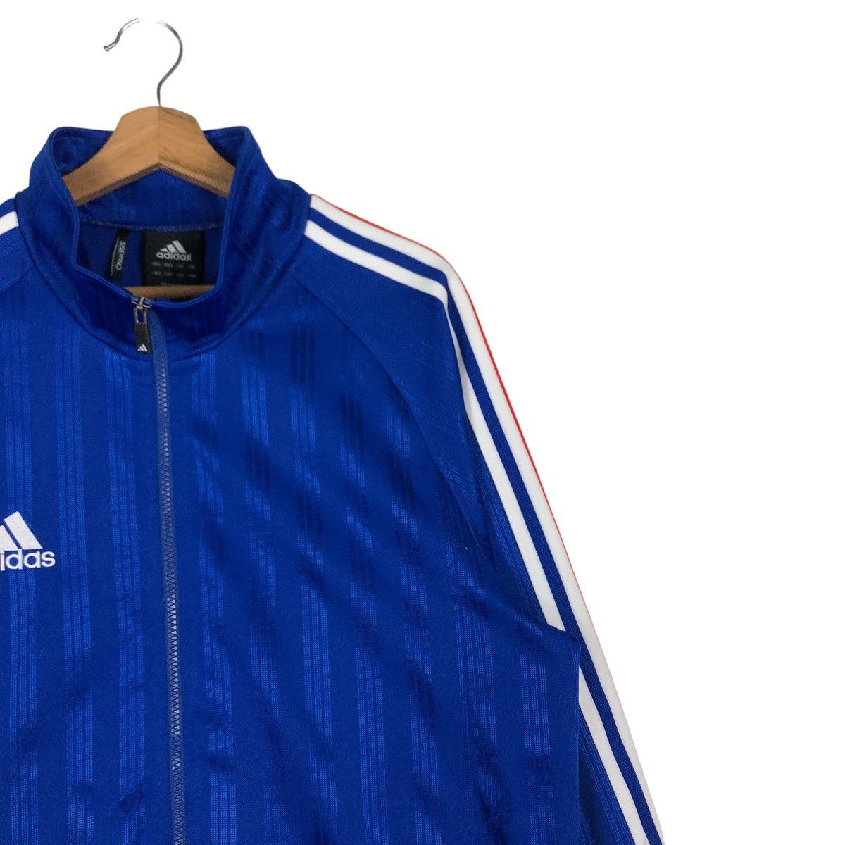 Adidas 🔥Vintage Running Jacket Adidas Big Logo Size US L / EU 52-54 / 3 - 6 Thumbnail